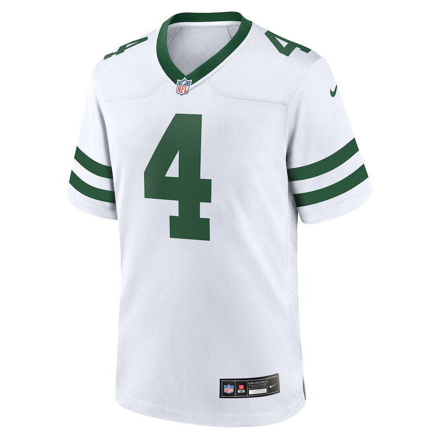 D.J. Reed 4 New York Jets Game Legacy White NFL Jersey Men's