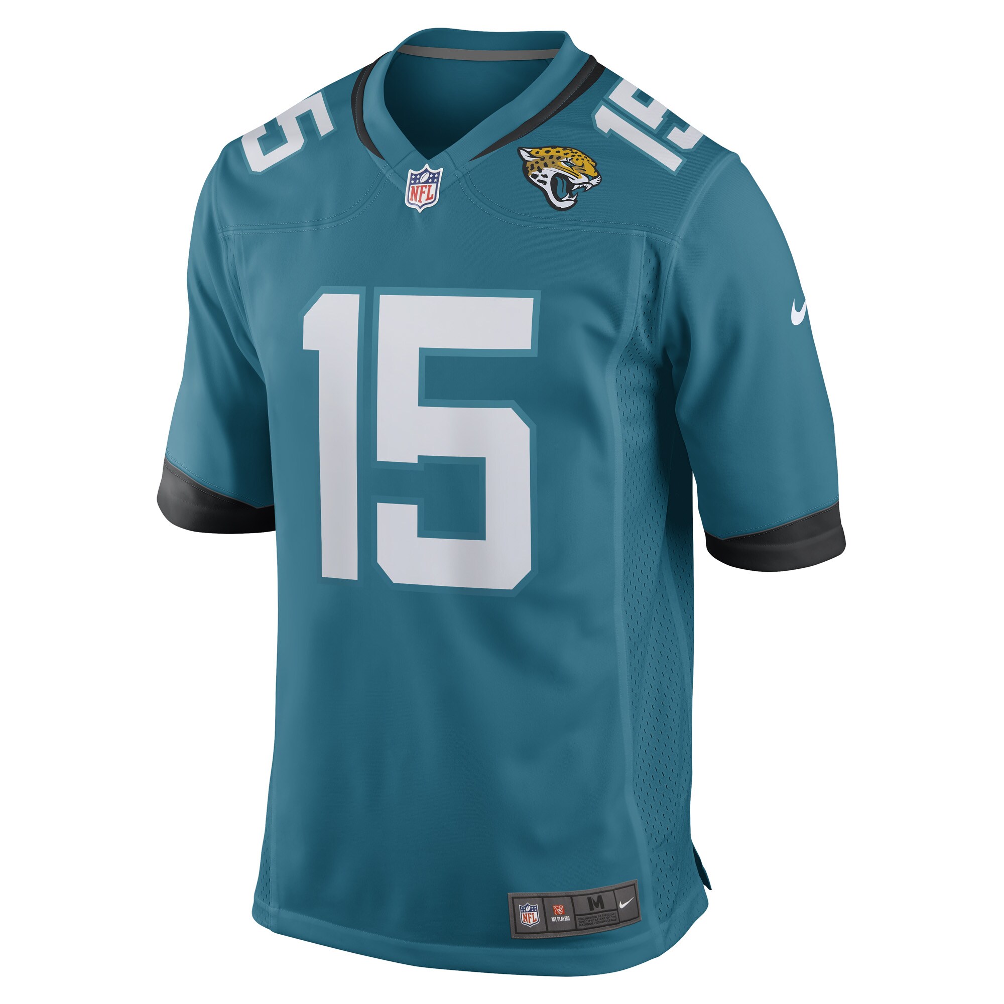 Jacksonville Jaguars Tim Jones Teal Game Player NFL Jersey Men's
