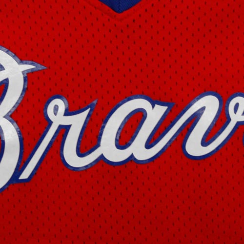 Atlanta Braves Dale Murphy Mitchell Ness Red 1980 Cooperstown Collection Mesh Batting Practice MLB Jersey Men's