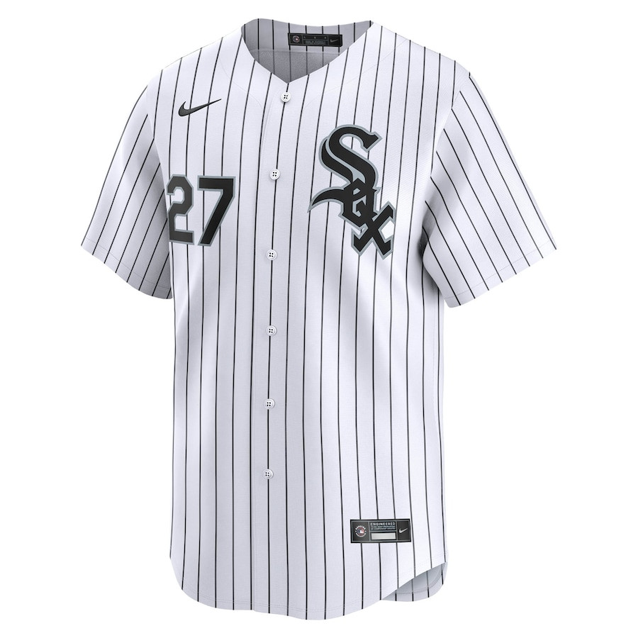 Lucas Giolito 27 Chicago White Sox Home Limited Player White MLB Jersey Men's