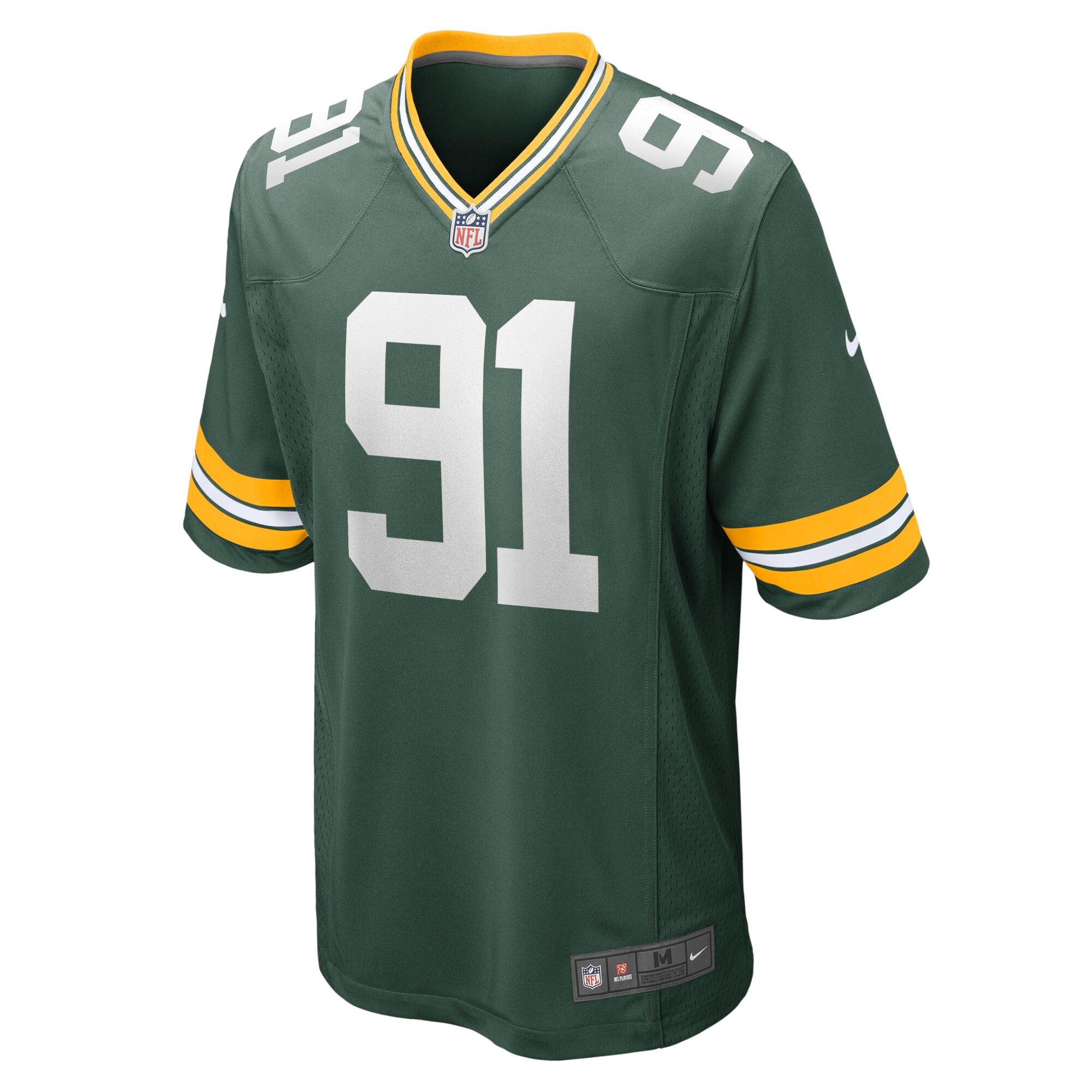Green Bay Packers Preston Smith Green Game Team NFL Jersey Men's