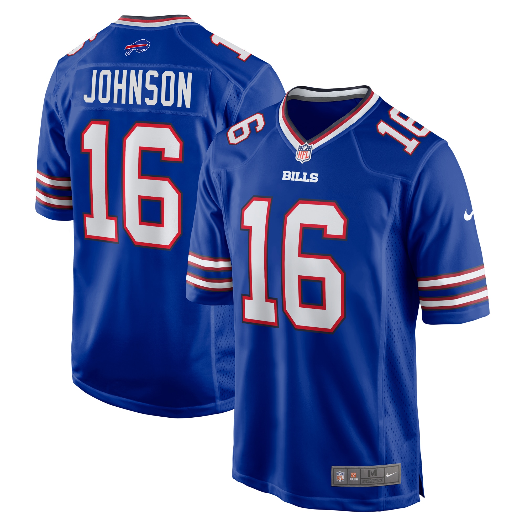 Buffalo Bills Xavier Johnson Royal Game NFL Jersey Men's
