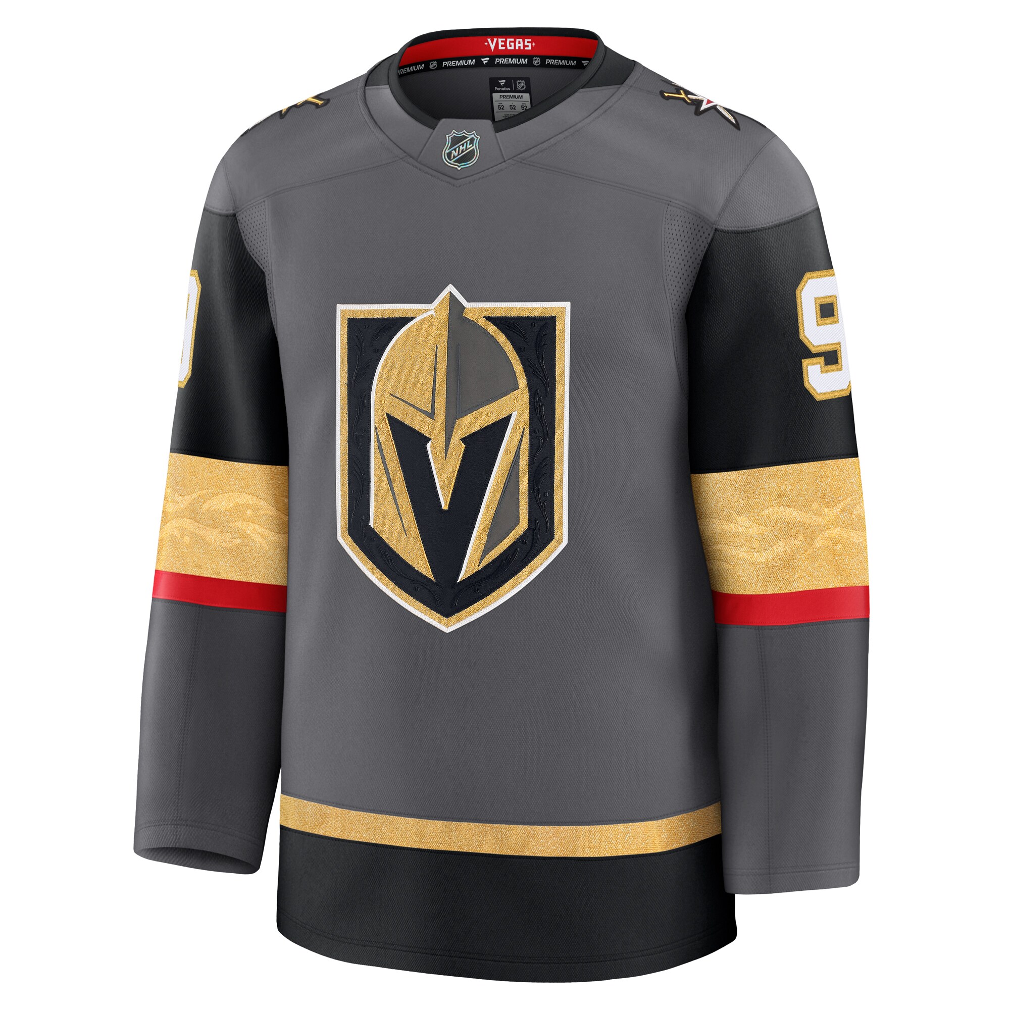 Vegas Golden Knights Jack Eichel Gray Alternate Premium NHL Jersey Men's