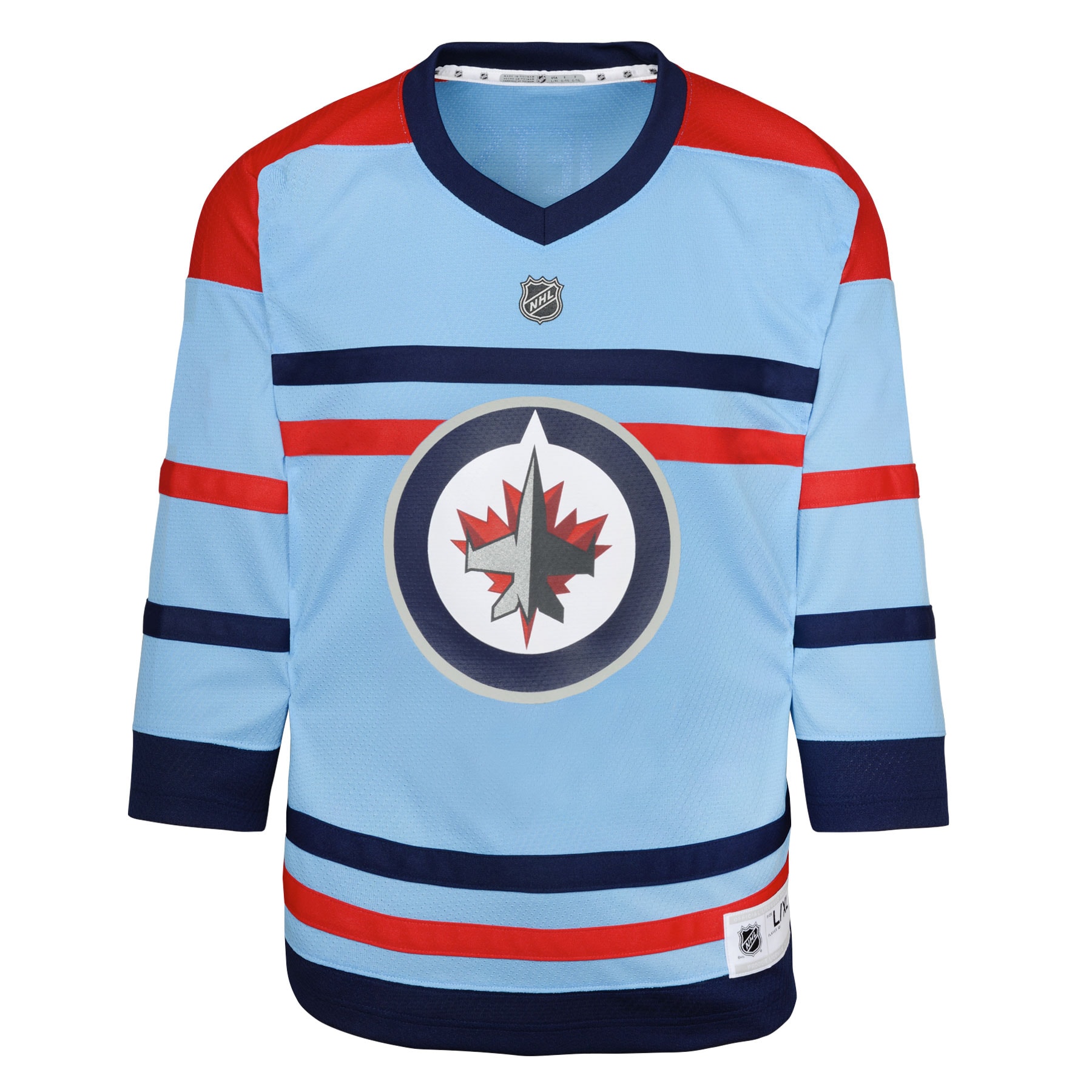 Preschool Winnipeg Jets Light Blue Anniversary NHL Jersey Men's