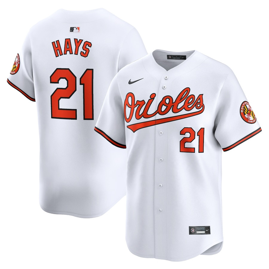Austin Hays 21 Baltimore Orioles Home Limited Player White MLB Jersey Men's