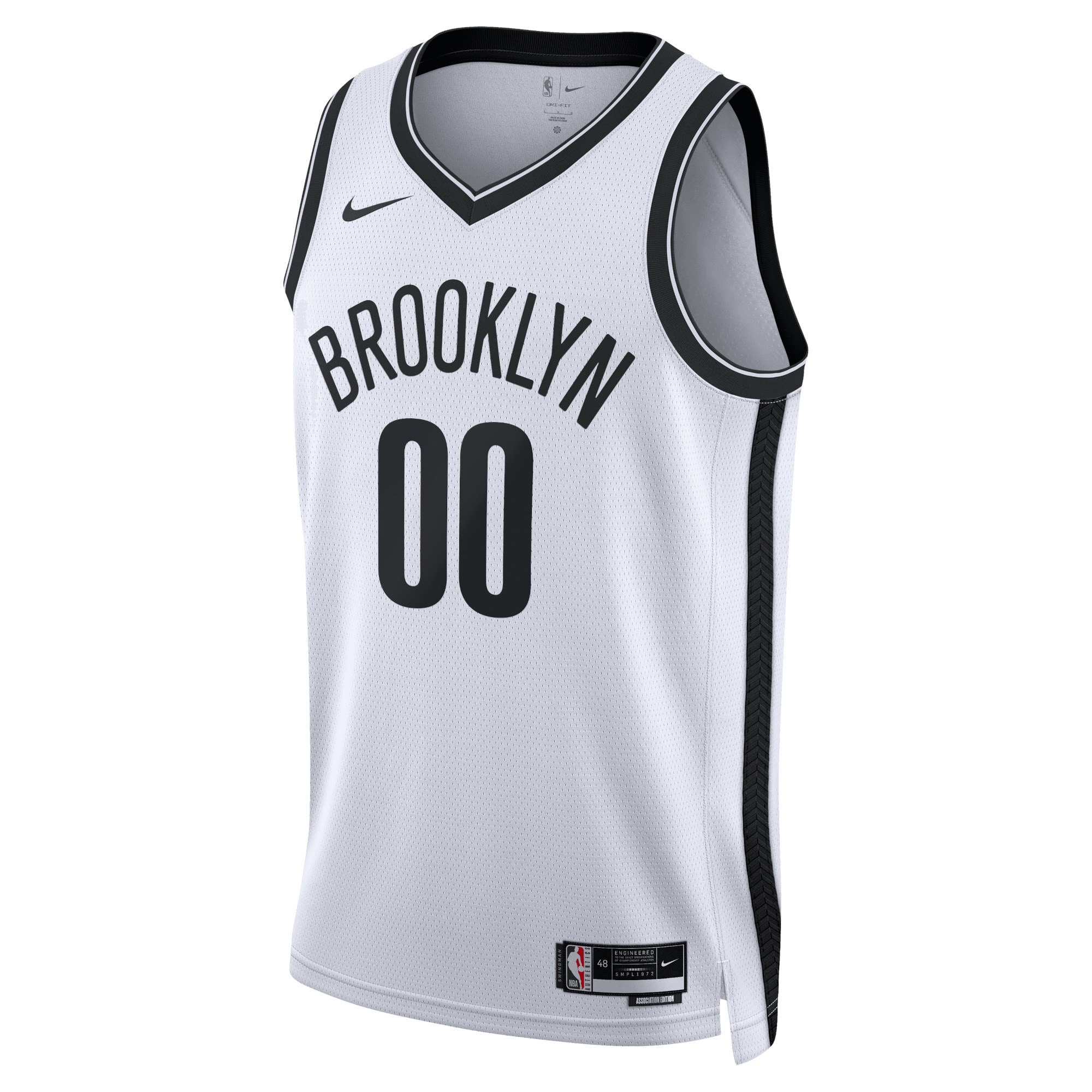 Brooklyn Nets Association Swingman Custom Unisex NBA Jersey Unisex