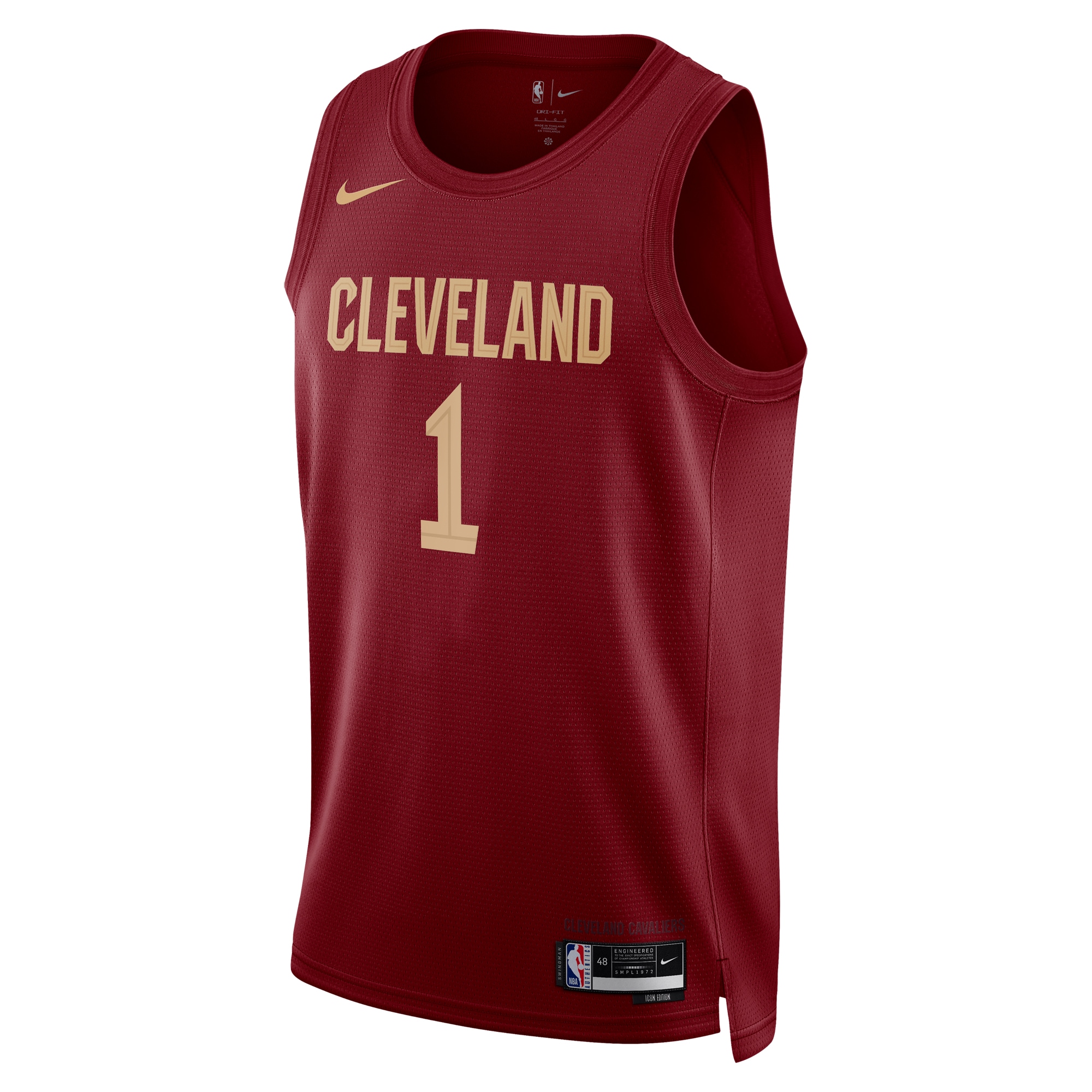 Cleveland Cavaliers Icon Edition Swingman Maroon Max Stru Unisex NBA Jersey Unisex