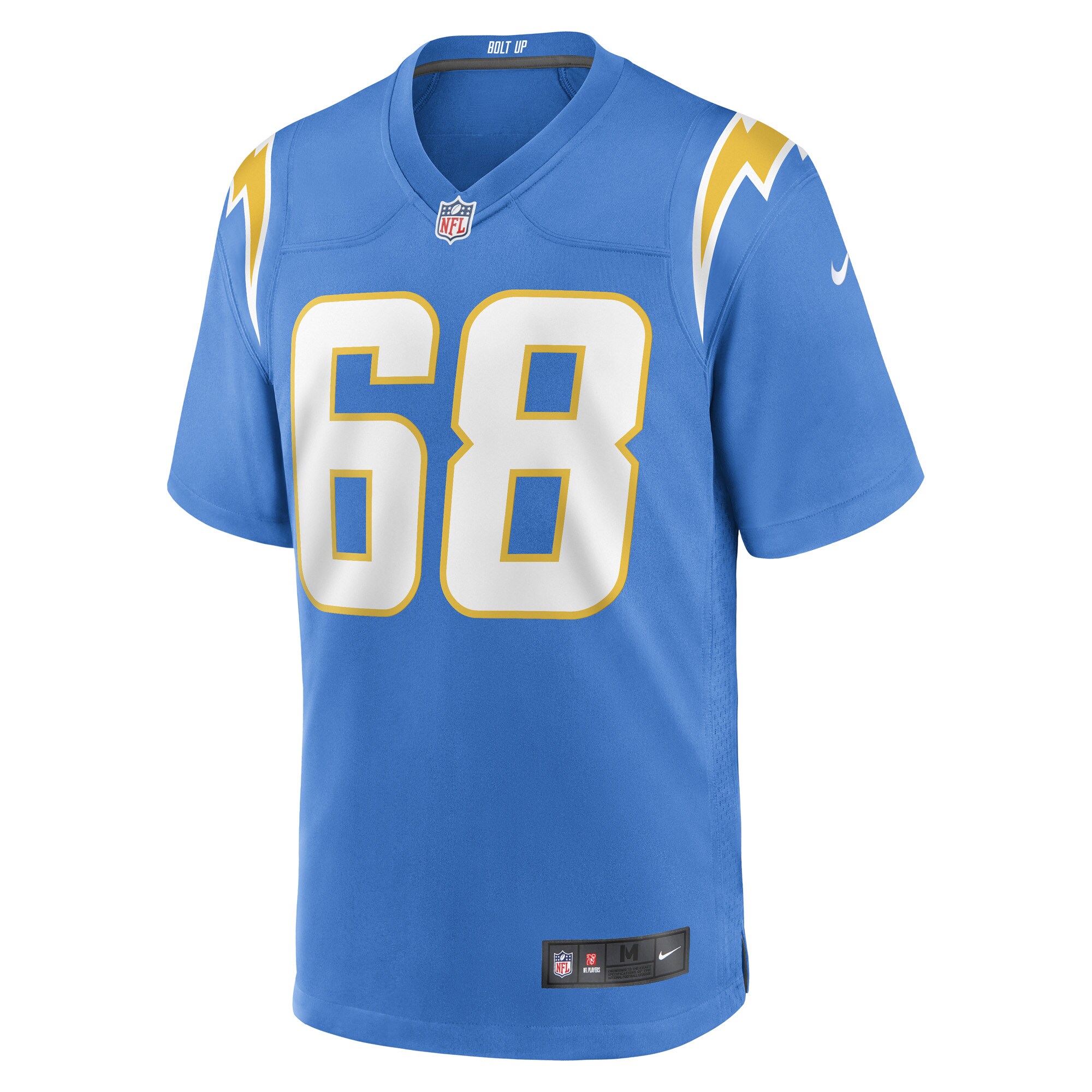 Los Angeles Chargers Jamaree Salyer Powder Blue Game Player NFL Jersey Men's