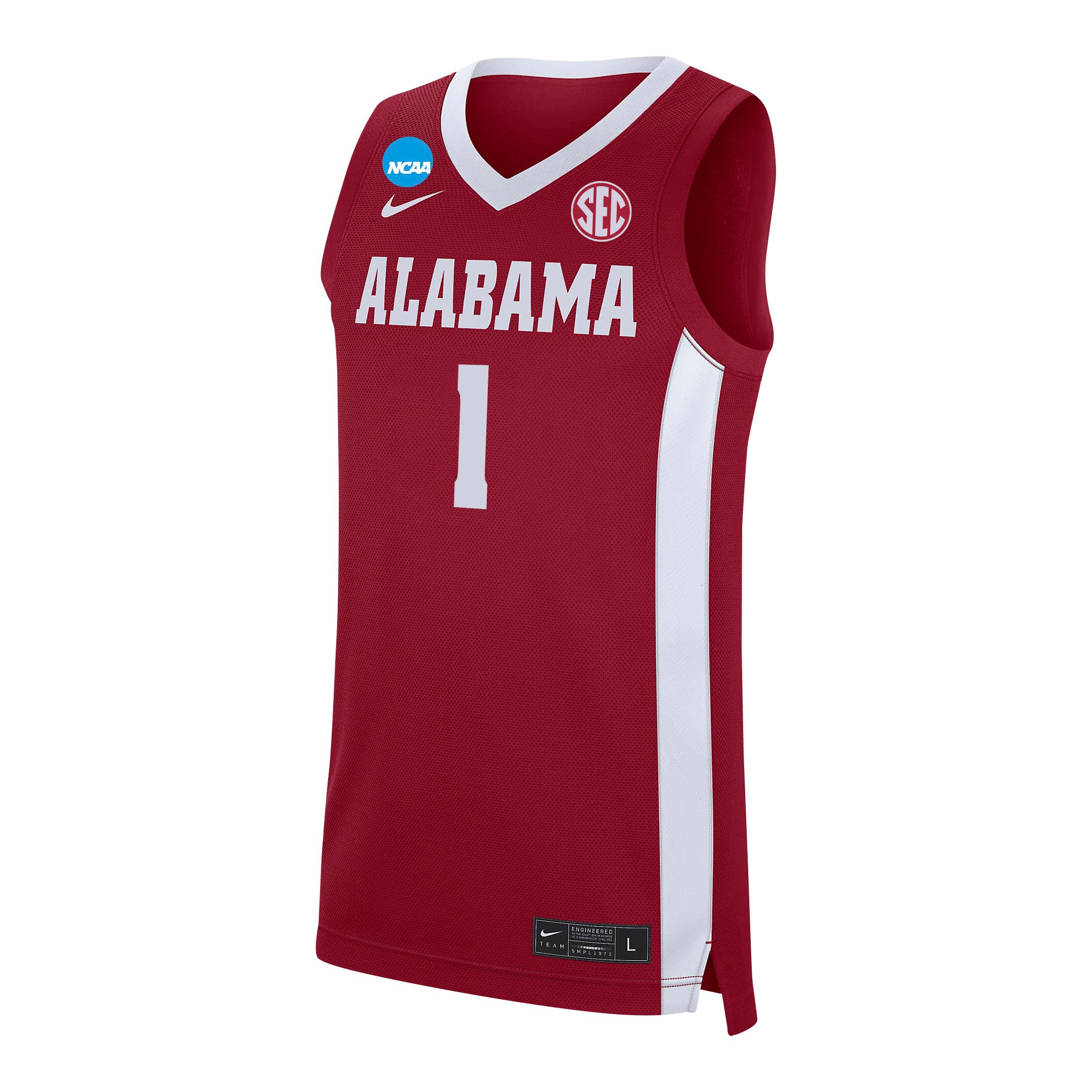 Mark Sears 1 Alabama Crimson Tide 2024 Red Unisex NCAA Jersey Unisex