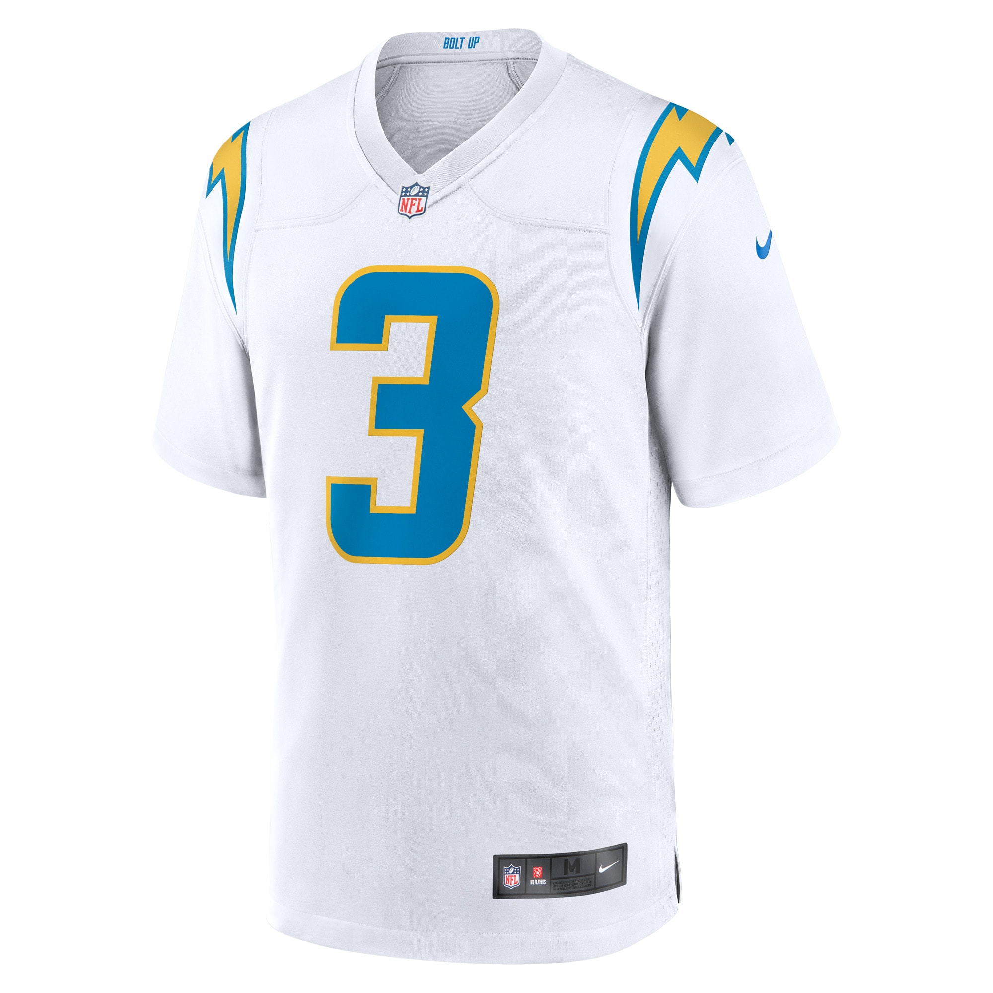 Los Angeles Chargers Derwin James Jr. White Game NFL Jersey Men's