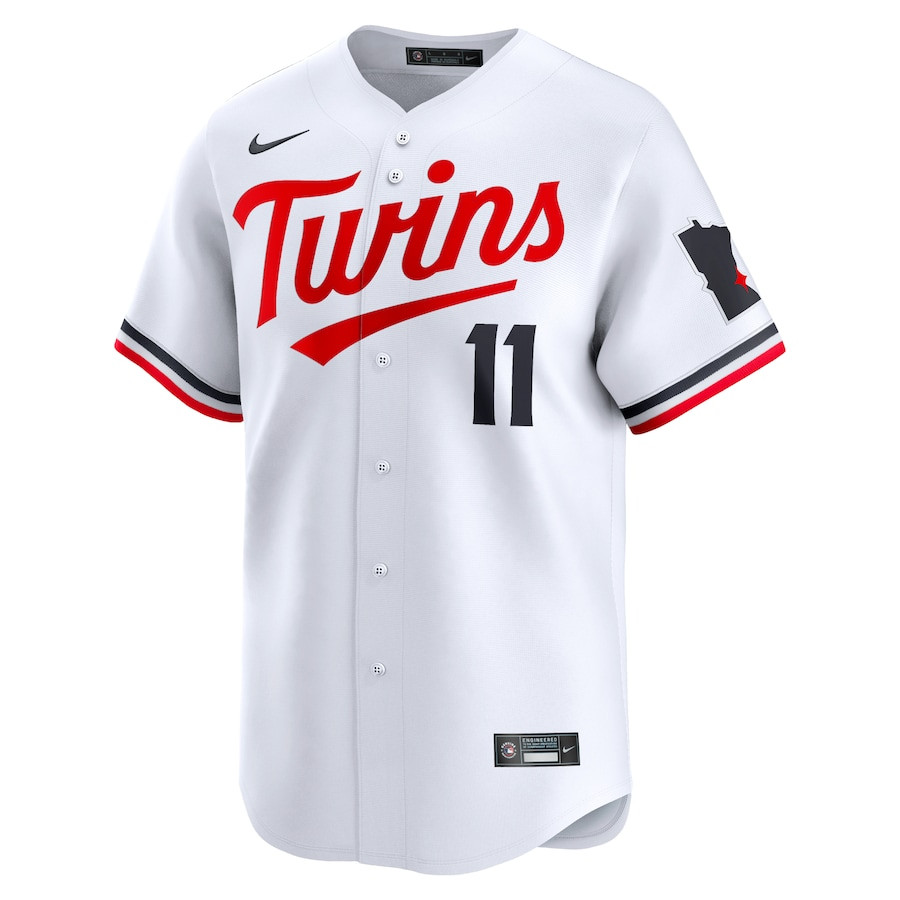 Jorge Polanco 11 Minnesota Twins Home Limited Player White MLB Jersey Men's