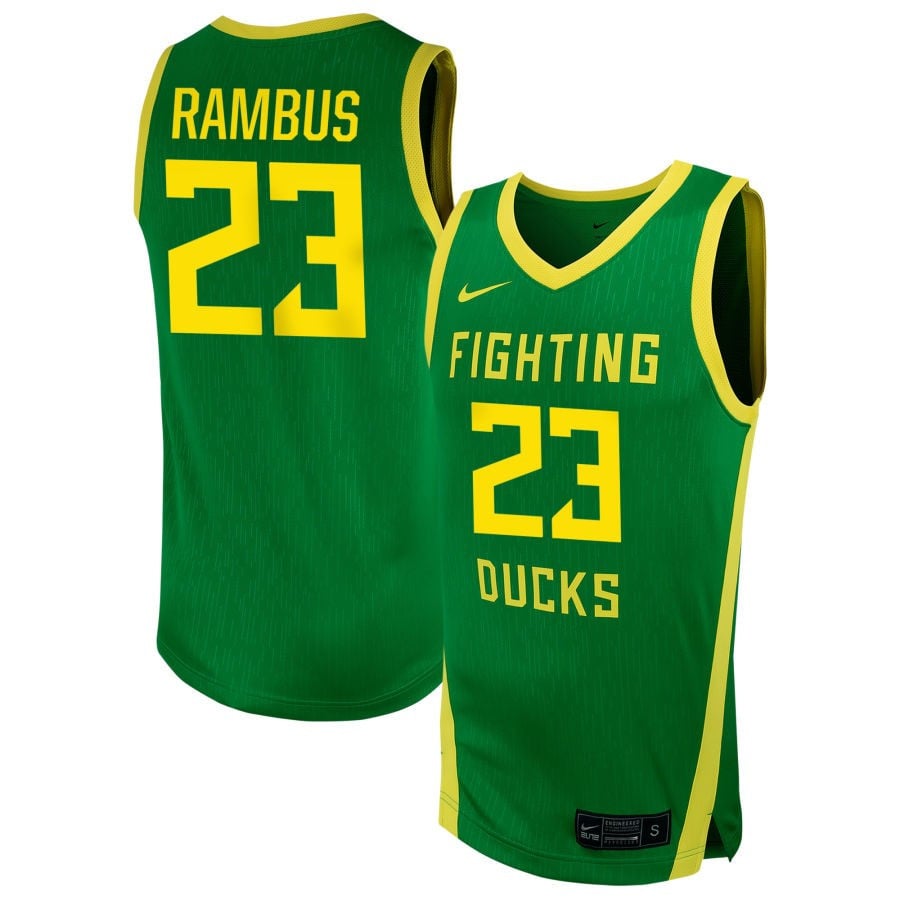 Sarah Rambus 23 Oregon Duck Unisex NIL Green NCAA Jersey Unisex