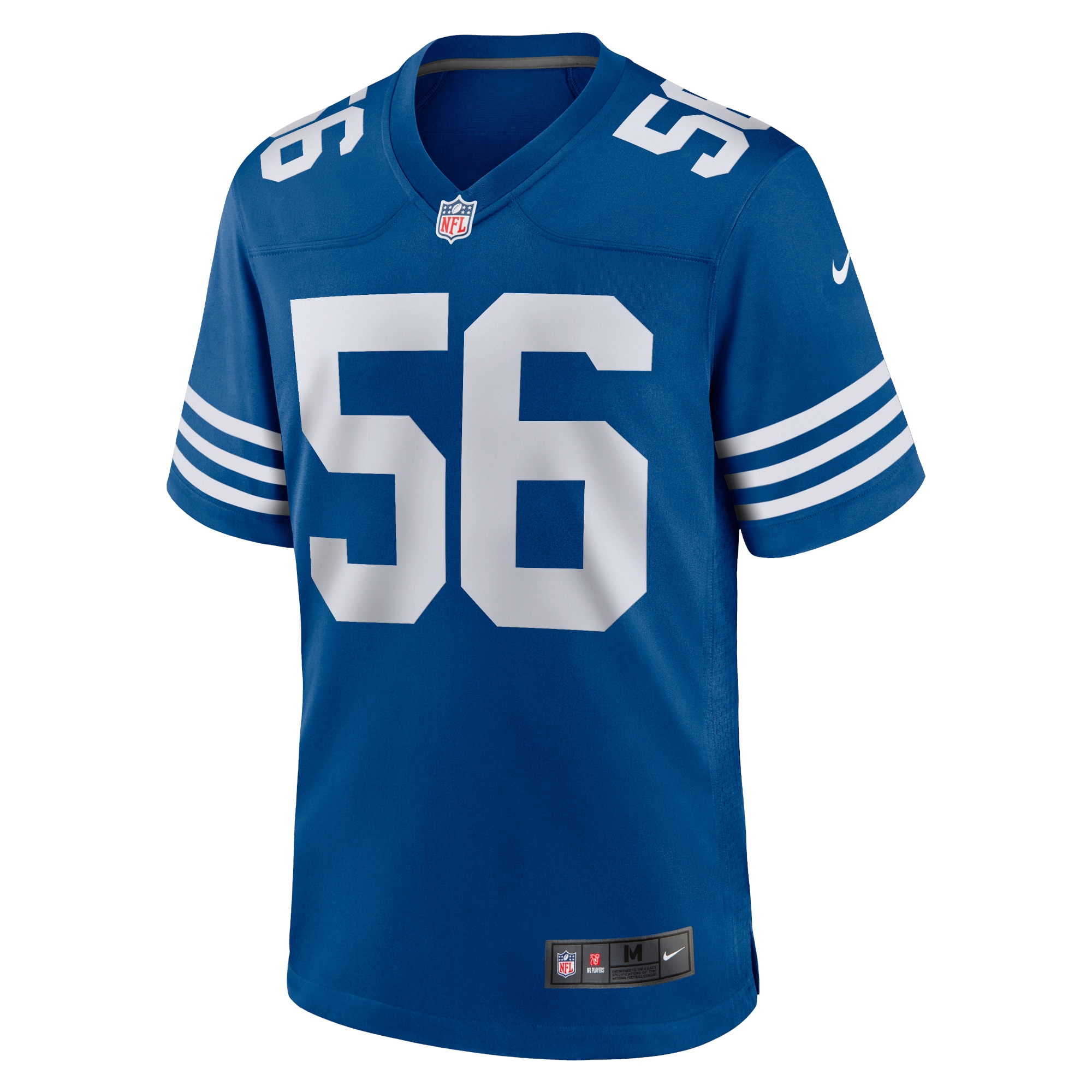 Indianapolis Colts Quenton Nelson Royal Alternate Game NFL Jersey Men's