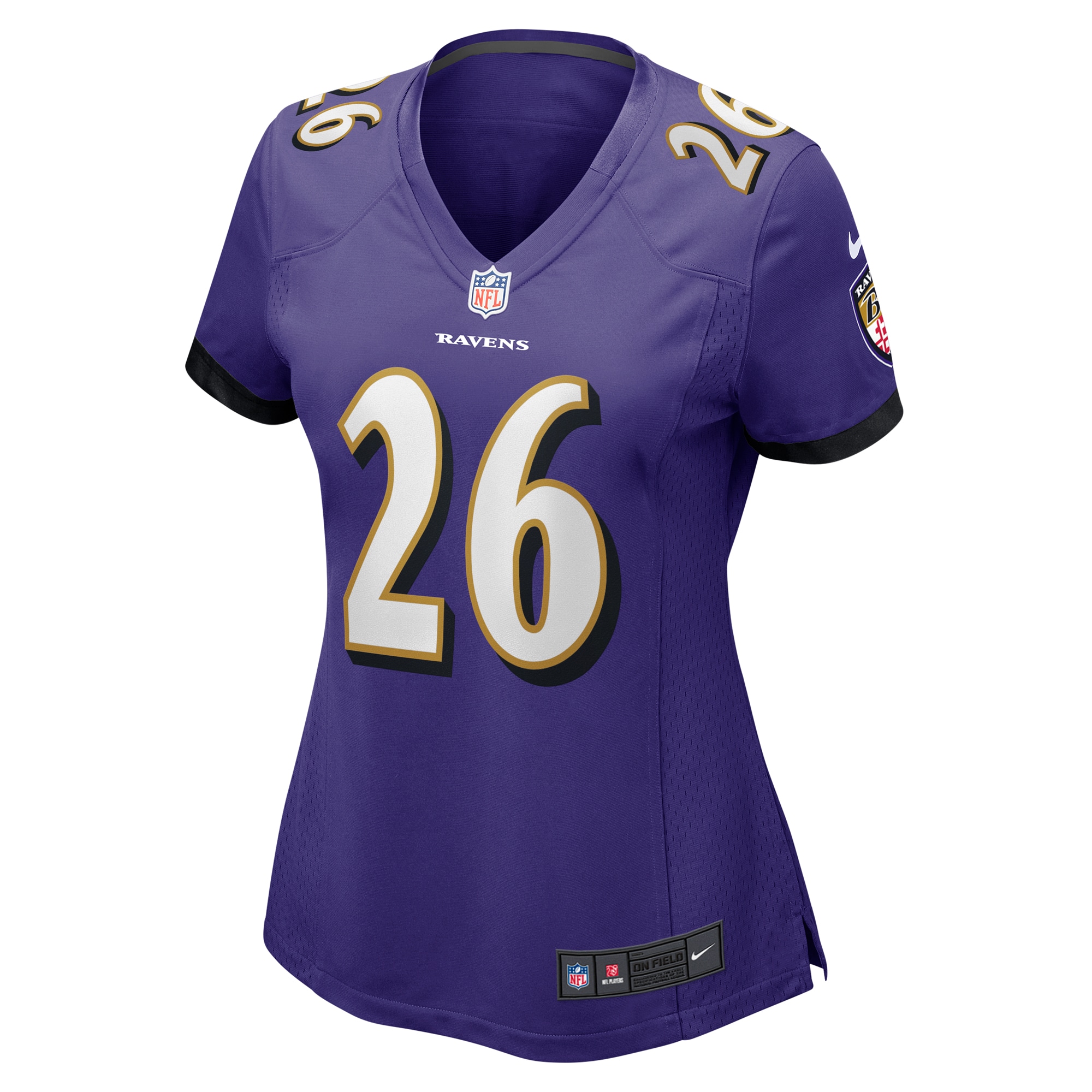 Baltimore Ravens Rasheen Ali Purple Game NFL Jersey Women's