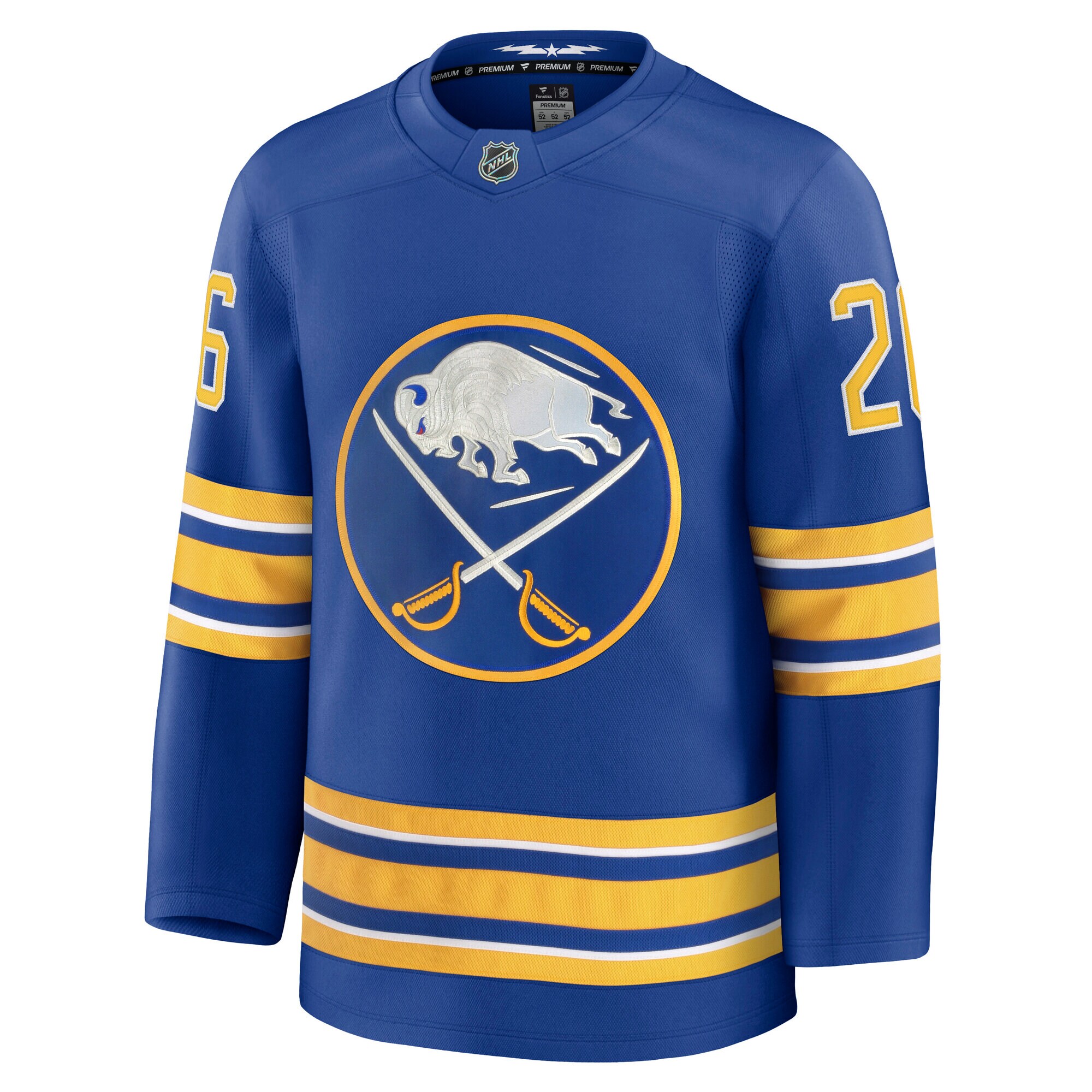 Buffalo Sabres Rasmus Dahlin Royal Home Premium NHL Jersey Men's