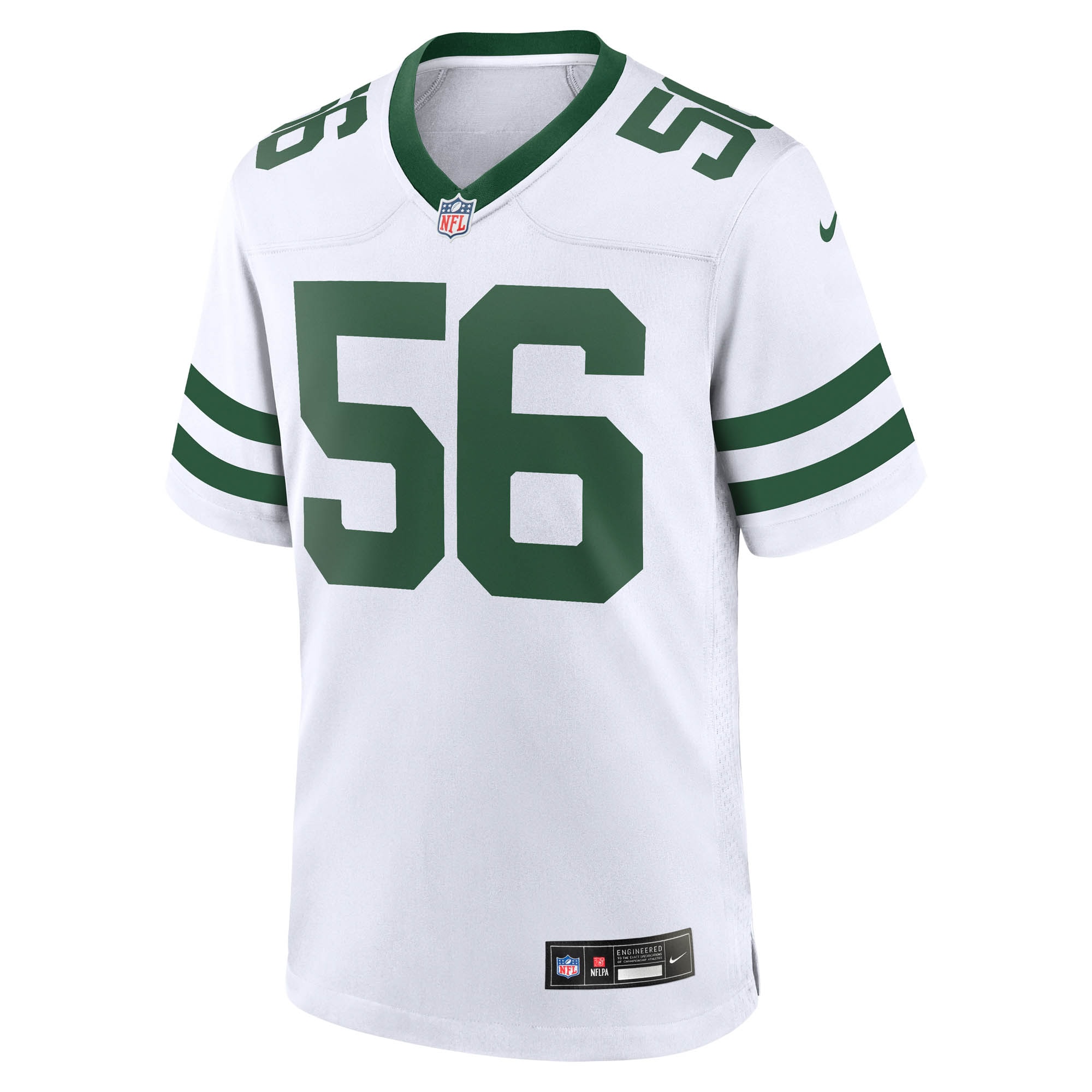 New York Jets Quincy Williams Legacy White Game NFL Jersey Men's
