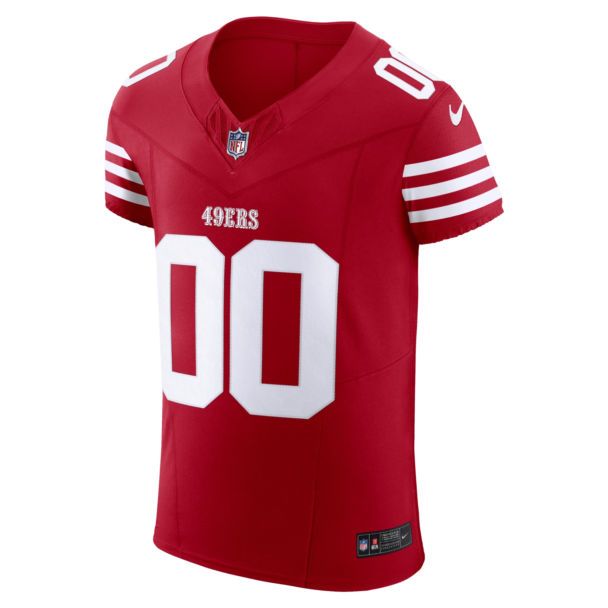 San Francisco 49ers Scarlet Vapor F.U.S.E. Elite Custom NFL Jersey Men's