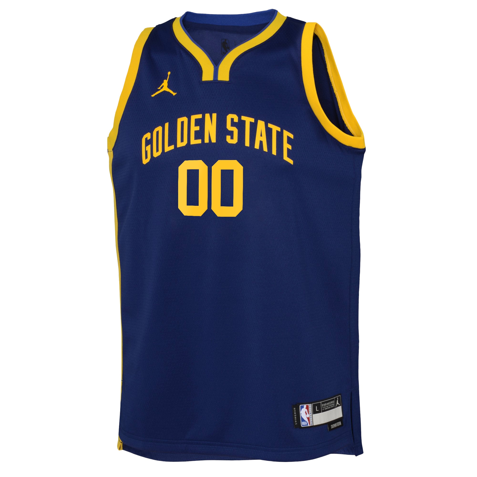Golden State Warriors Jordan Statement Edition Swingman 22 Blue Jonathan Kuming NBA Jersey Youth