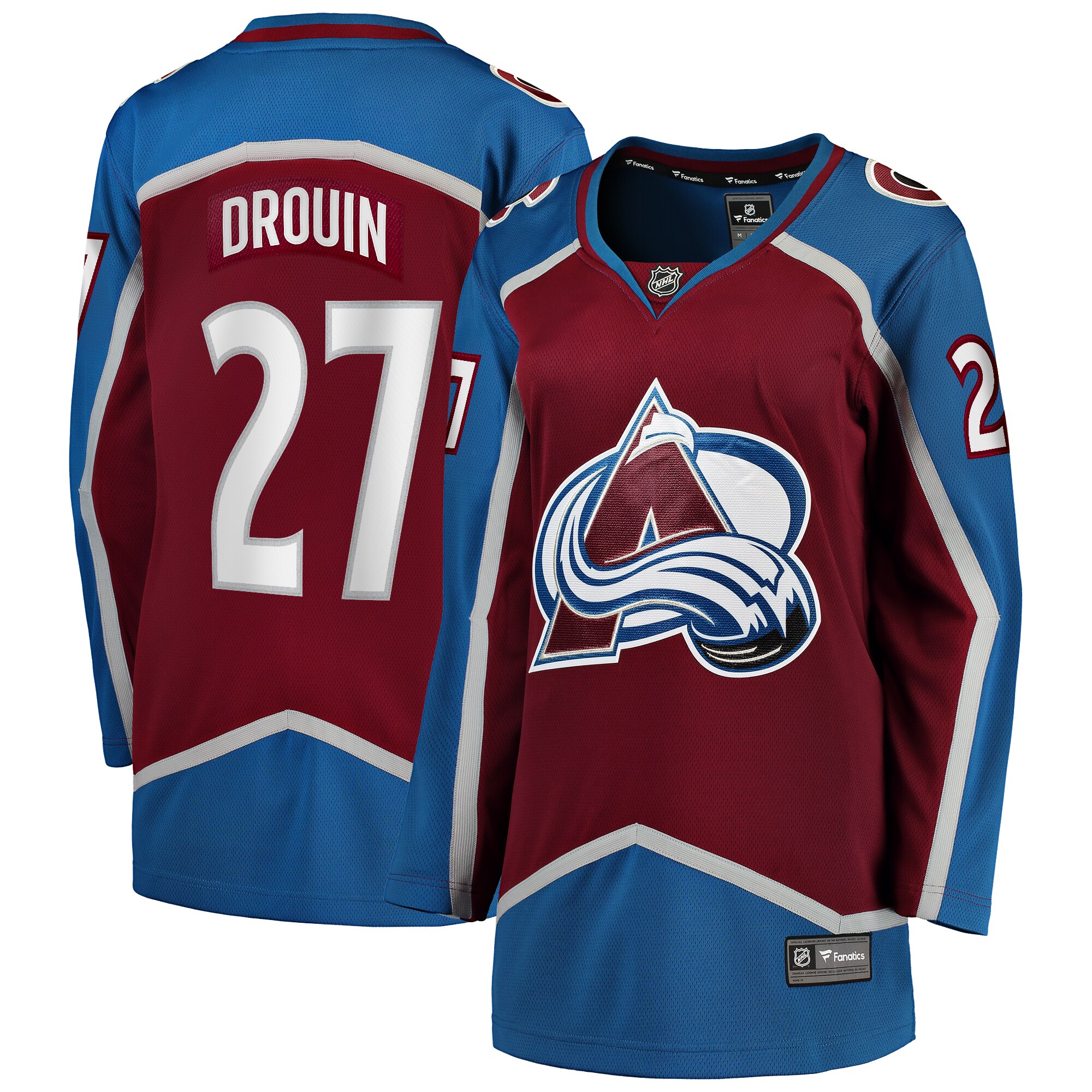 Colorado Avalanche Jonathan Drouin Maroon Home Breakaway Player NHL Jersey Women's