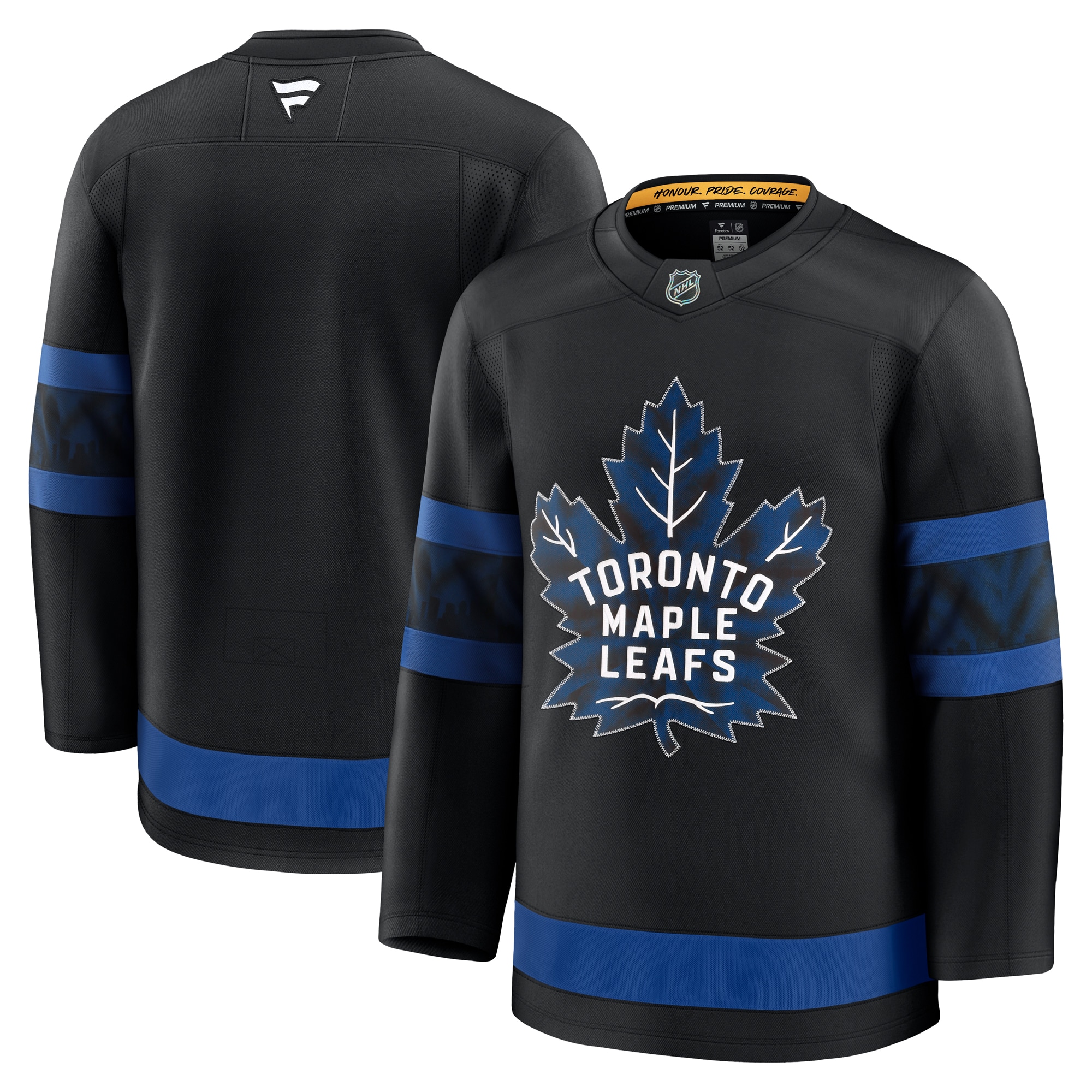 Toronto Maple Leafs Black Alternate Premium NHL Jersey Men's