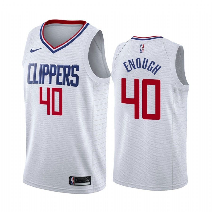 Ivica Zubac Enough Clippers Association NBA Jersey Men's