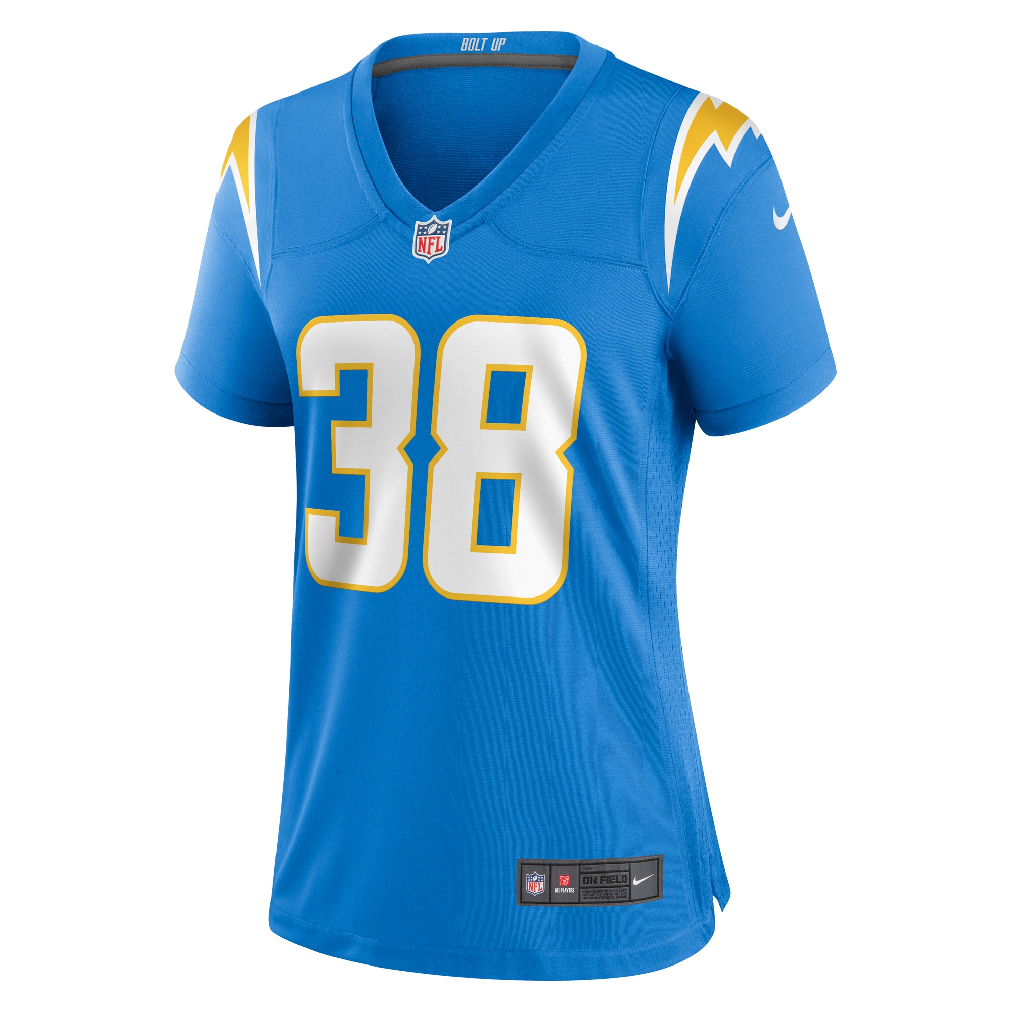 Los Angeles Chargers Milton Wright Powder Blue Game NFL Jersey Women's