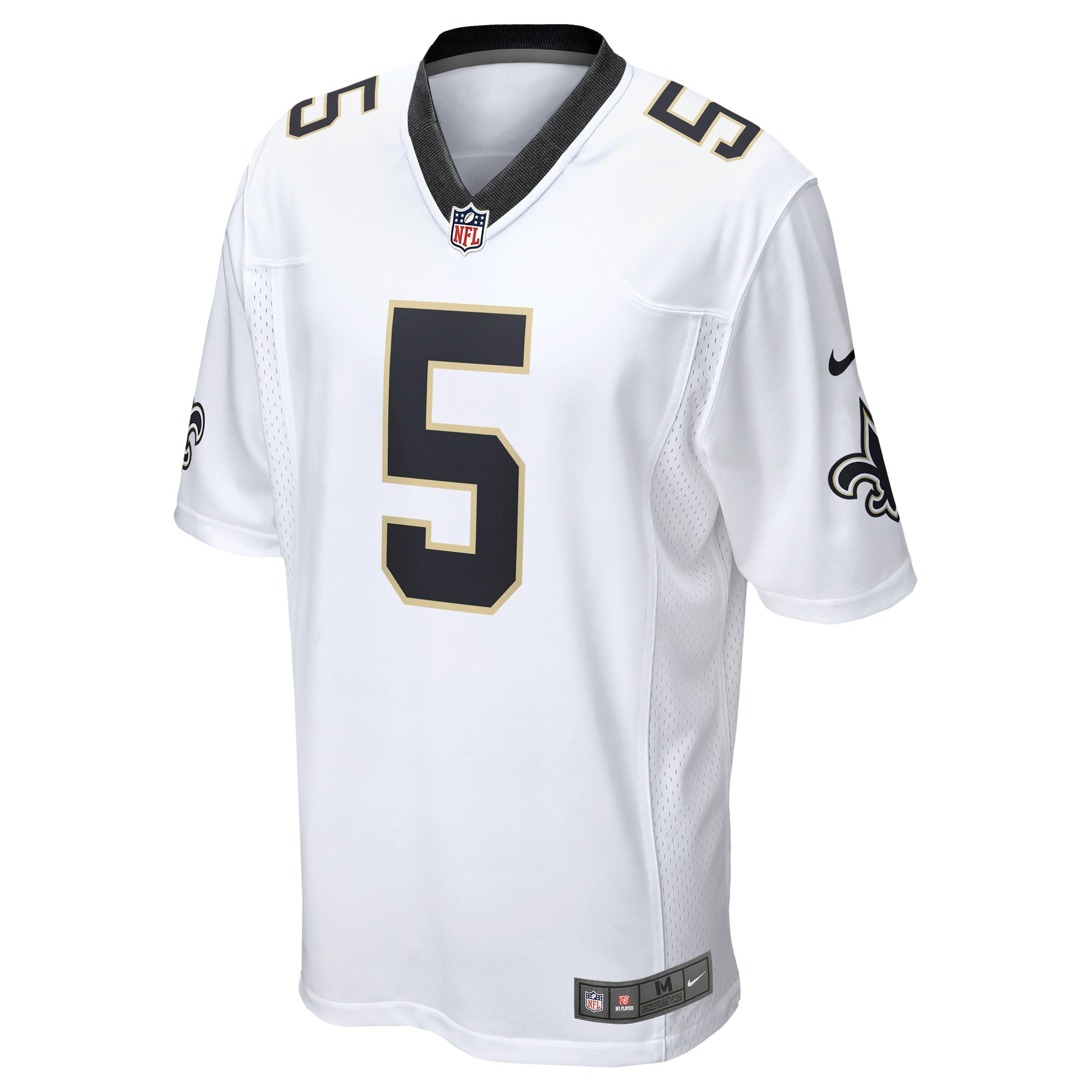 New Orleans Saints Jarvis Landry White Player Game NFL Jersey Men's