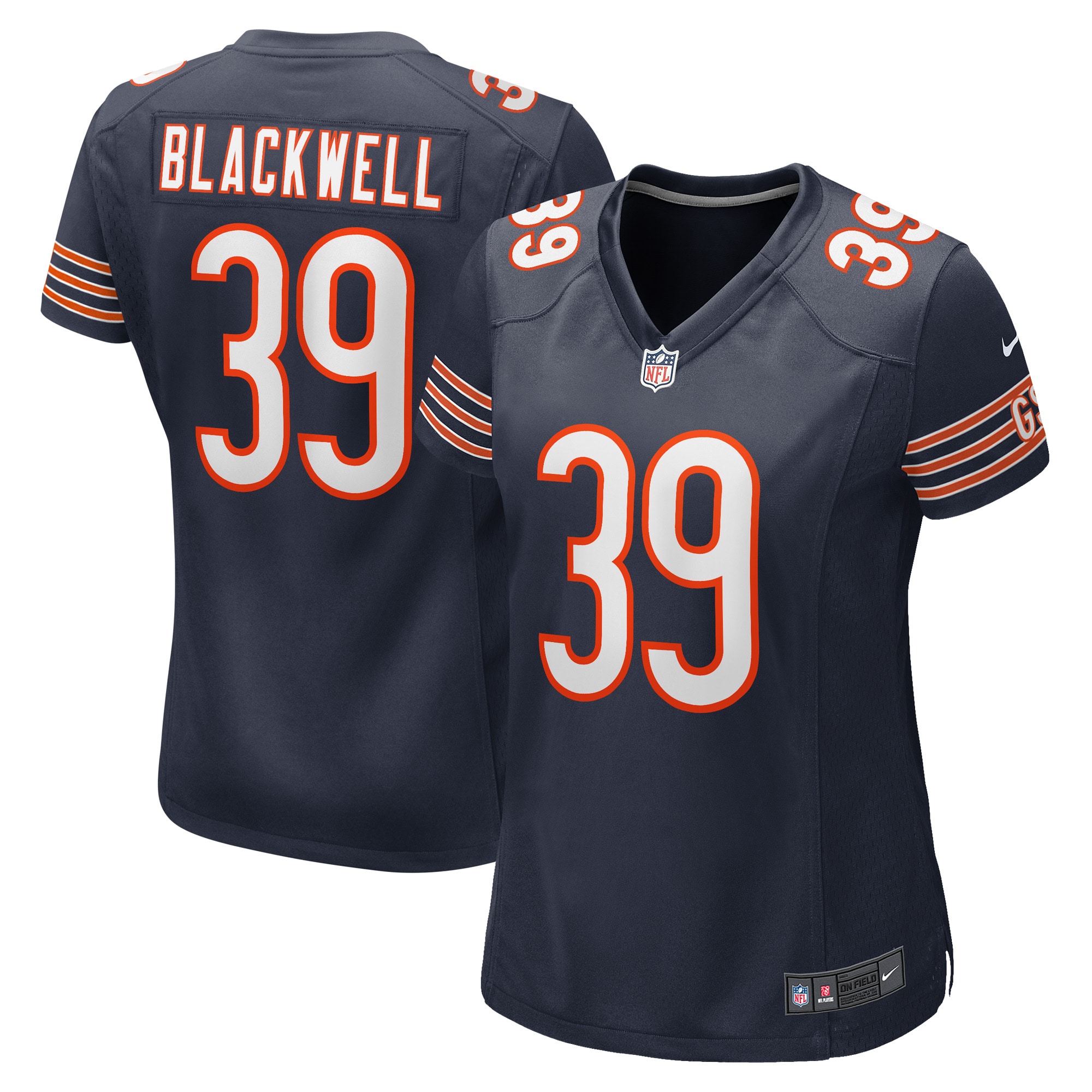 Chicago Bears Josh Blackwell Navy Game Player NFL Jersey Women's