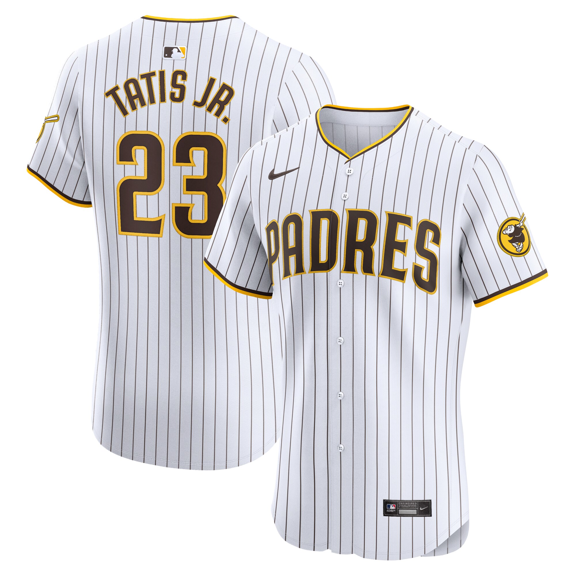 San Diego Padres Fernando Tatis Jr. White Home Elite MLB Jersey Men's