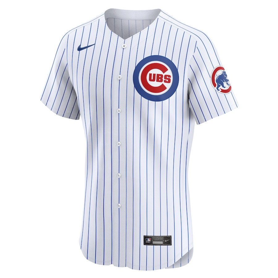 Pete Crow-Armstrong 52 Chicago Cubs Home Elite Player White MLB Jersey Men's