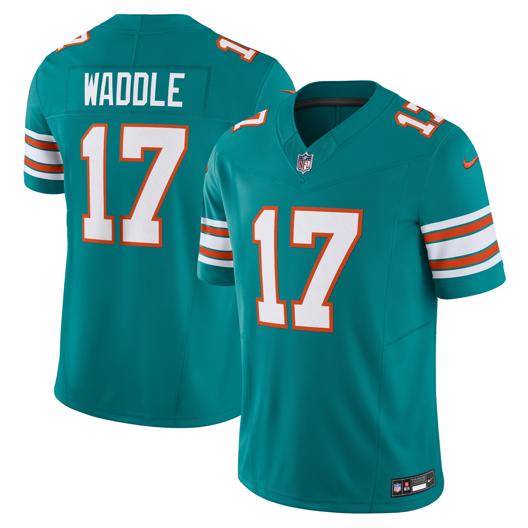 Miami Dolphins Jaylen Waddle Aqua Vapor F.U.S.E. Limited NFL Jersey Men's