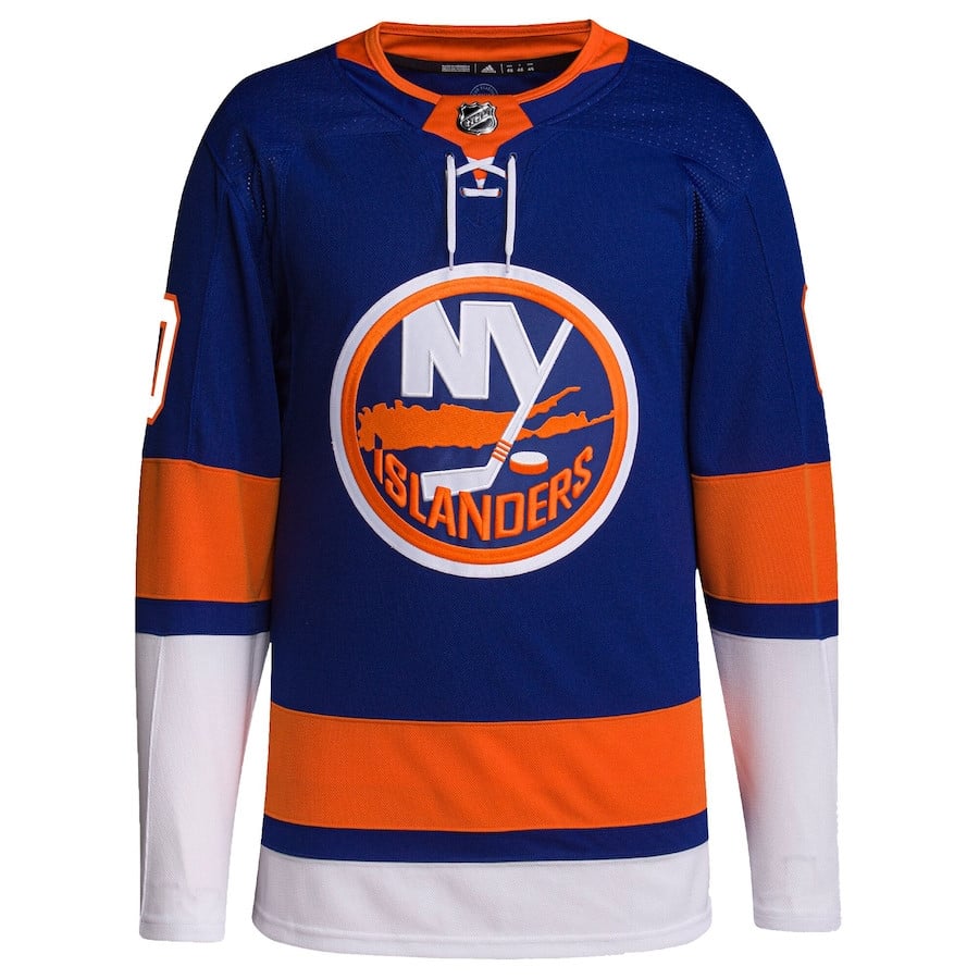 New York Islanders Home Primegreen Custom Royal NHL Jersey Men's