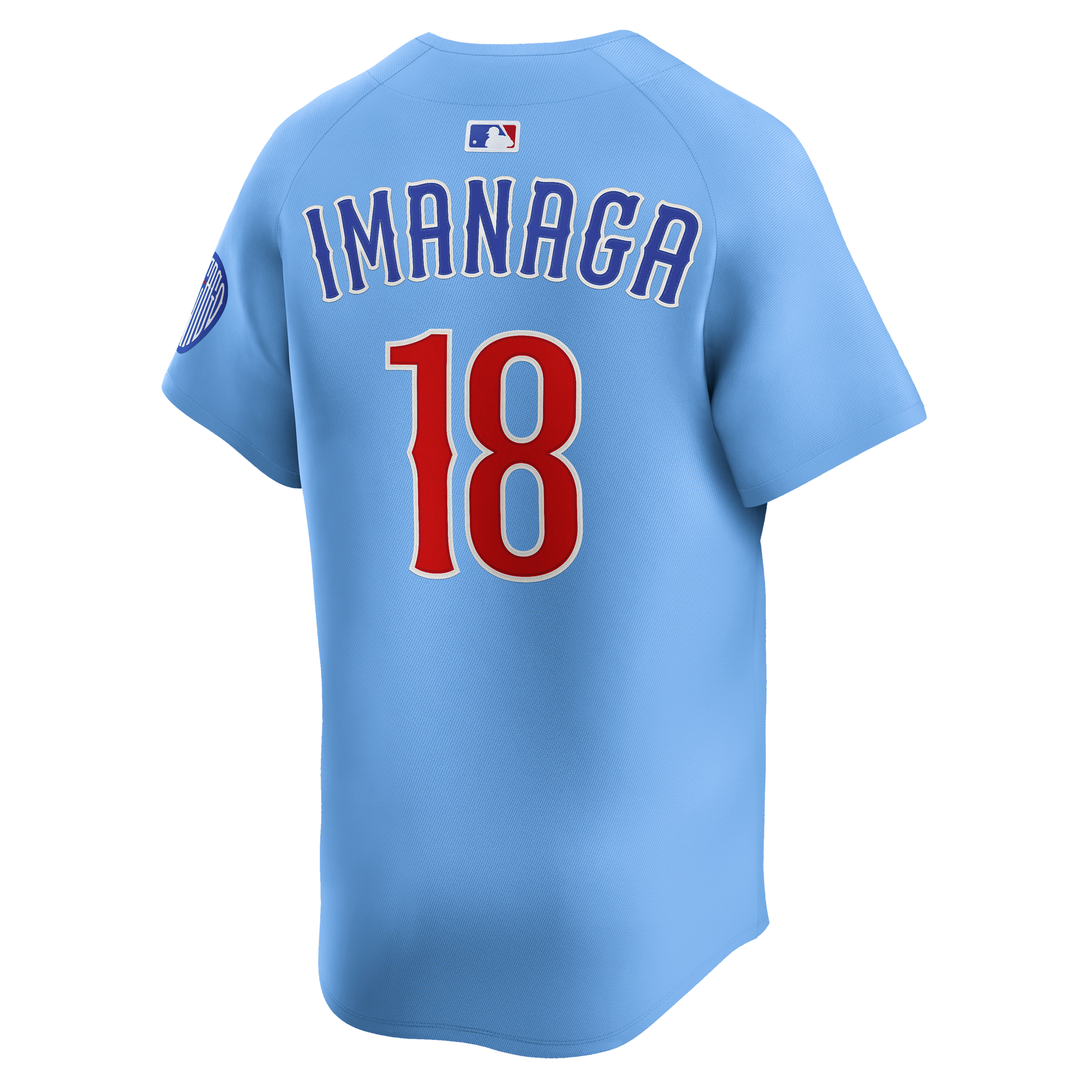 Sh?ta Imanaga 18 Chicago Cubs Limited Alternate 2 Baby Blue MLB Jersey Men's