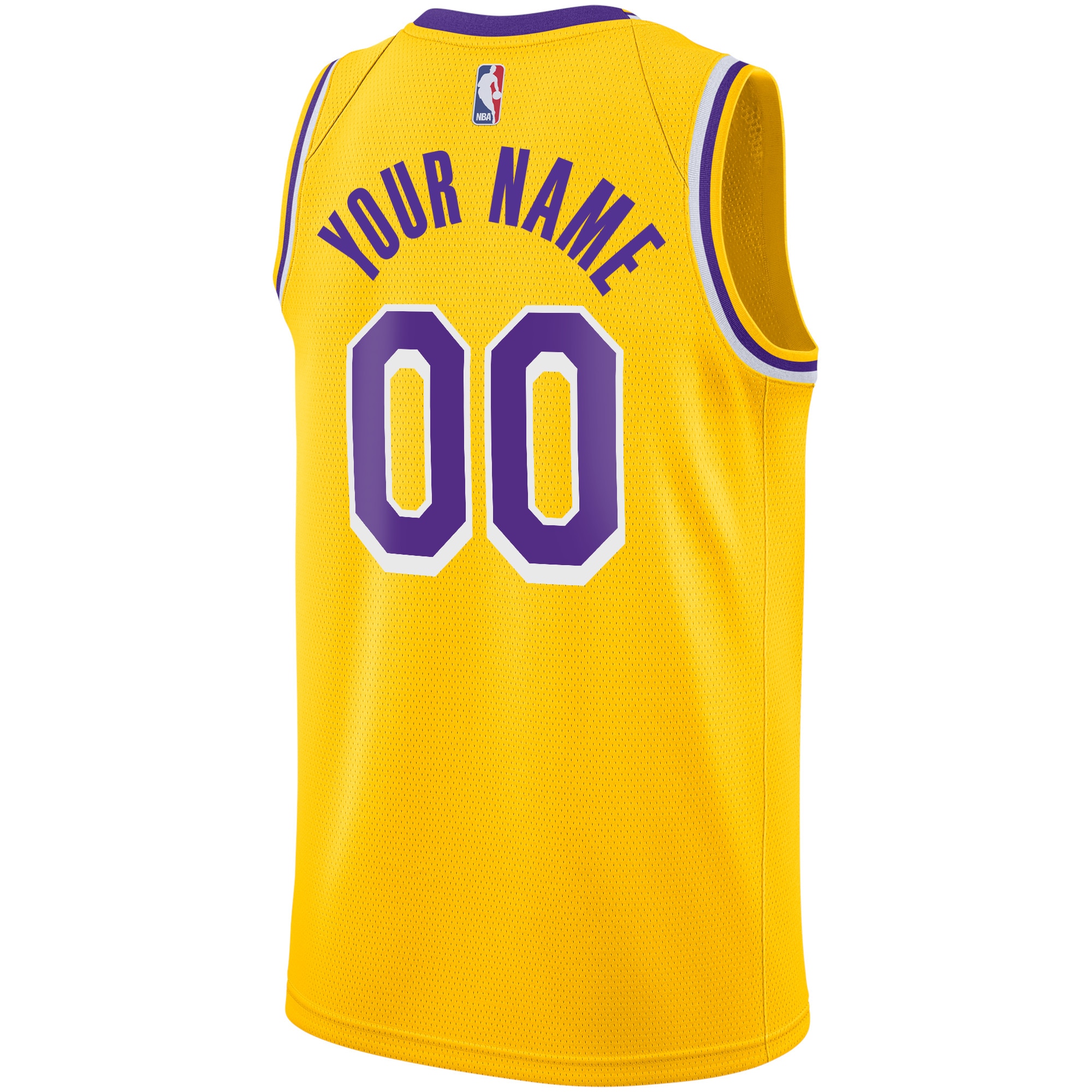 Los Angeles Lakers Icon Swingman Custom NBA Jersey Men's