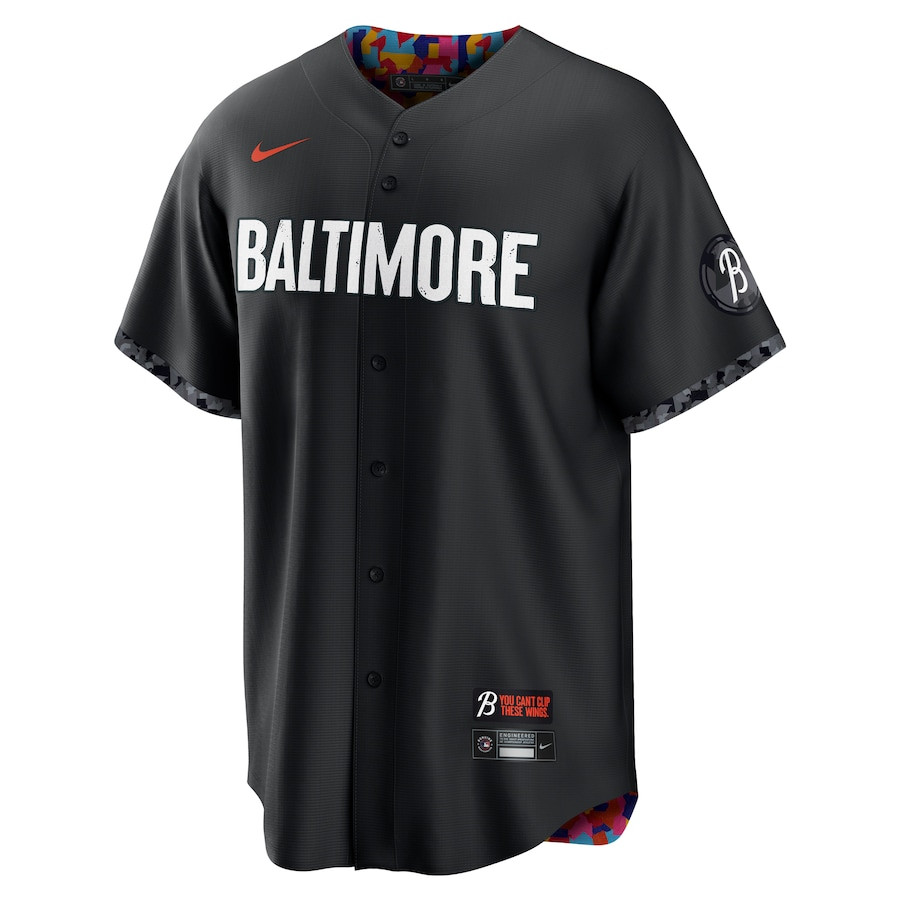 Cal Ripken 8 Baltimore Orioles 2023 City Connect Black MLB Jersey Men's