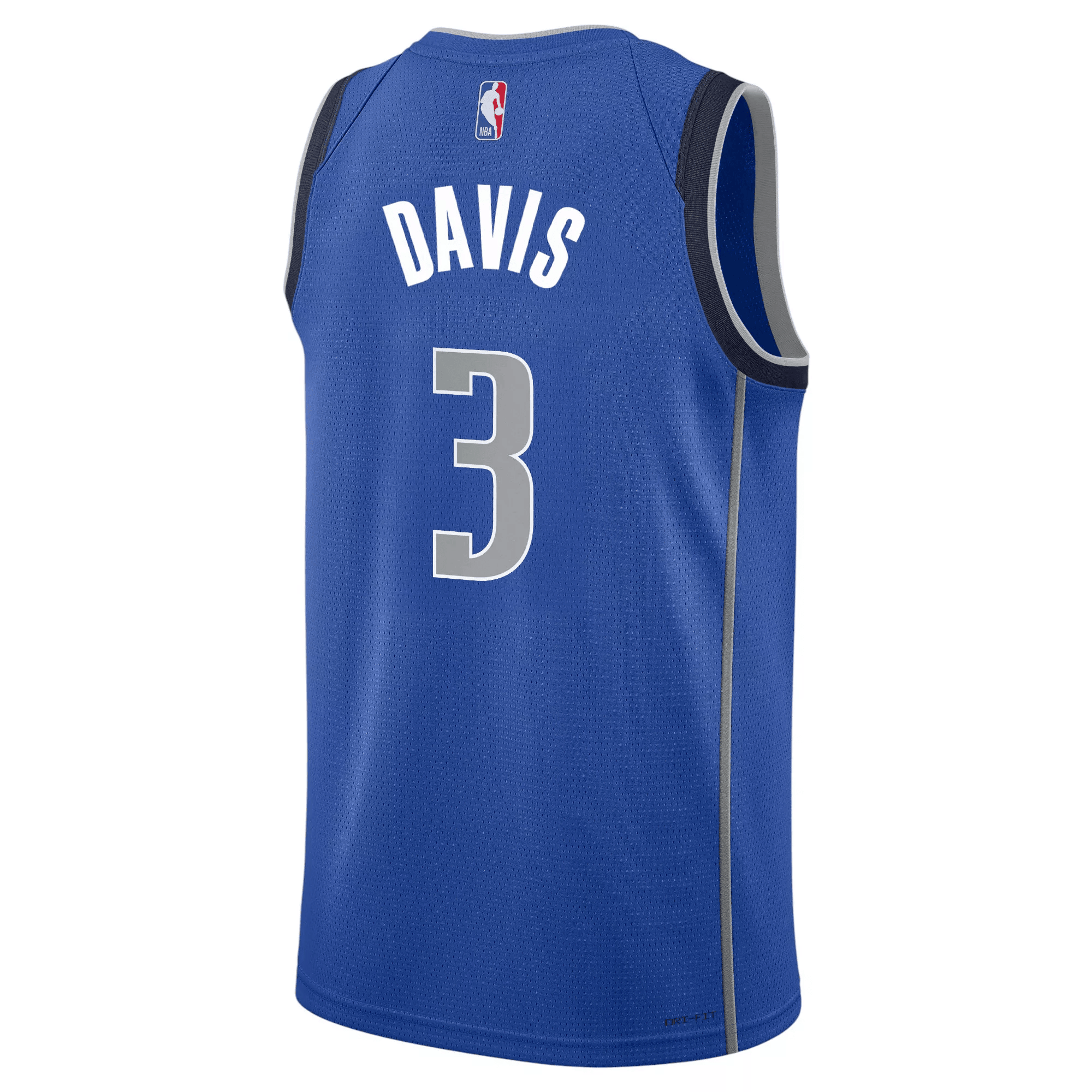 Anthony Davis 3 Dallas Mavericks 2024/25 Icon Edition Swingman Blue NBA Jersey Men's