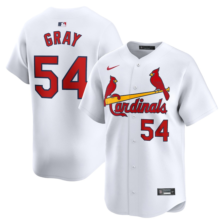 Sonny Gray 24 St. Louis Cardinals Home Limited White MLB Jersey Men's