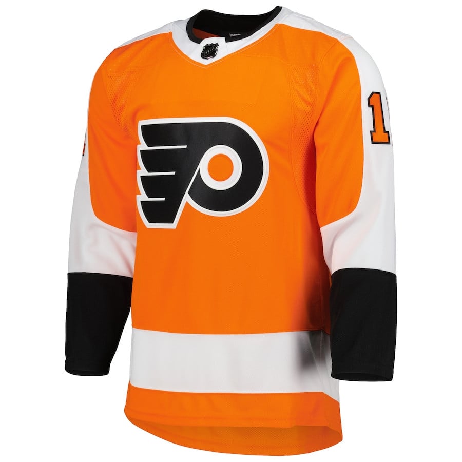 Travis Konecny 11 Philadelphia Flyers Home Primegreen Orange NHL Jersey Men's