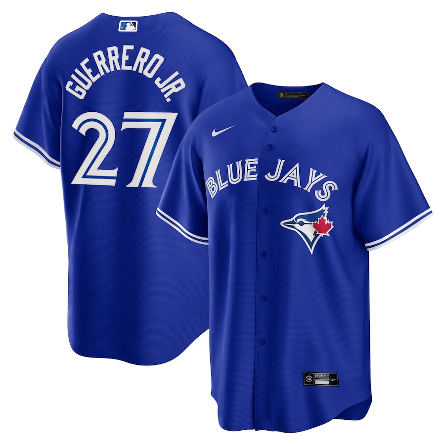 Vladimir Guerrero Jr. 27 Toronto Blue Jays Alternate Royal MLB Jersey Men's