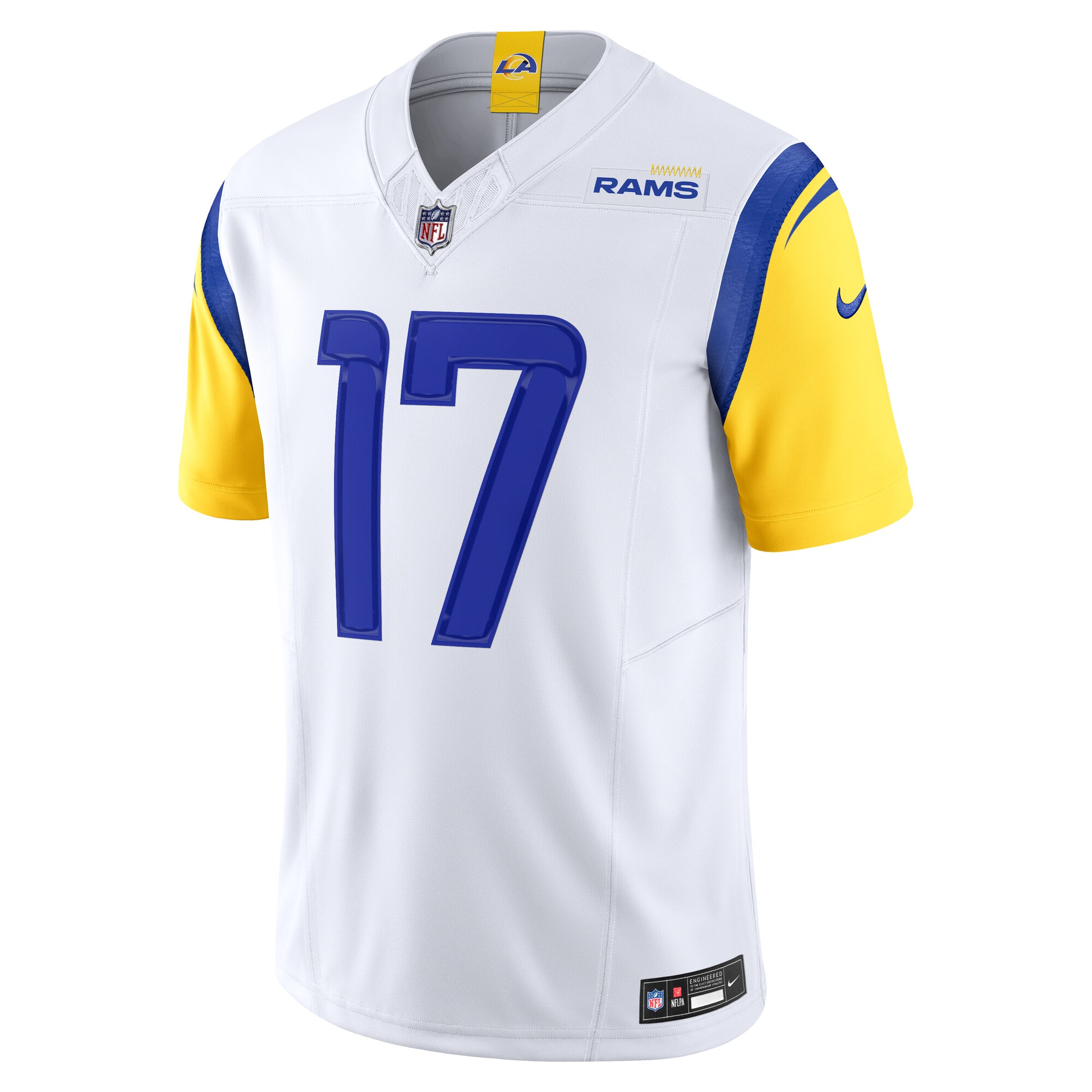 Los Angeles Rams Puka Nacua White Vapor F.U.S.E. Limited NFL Jersey Men's