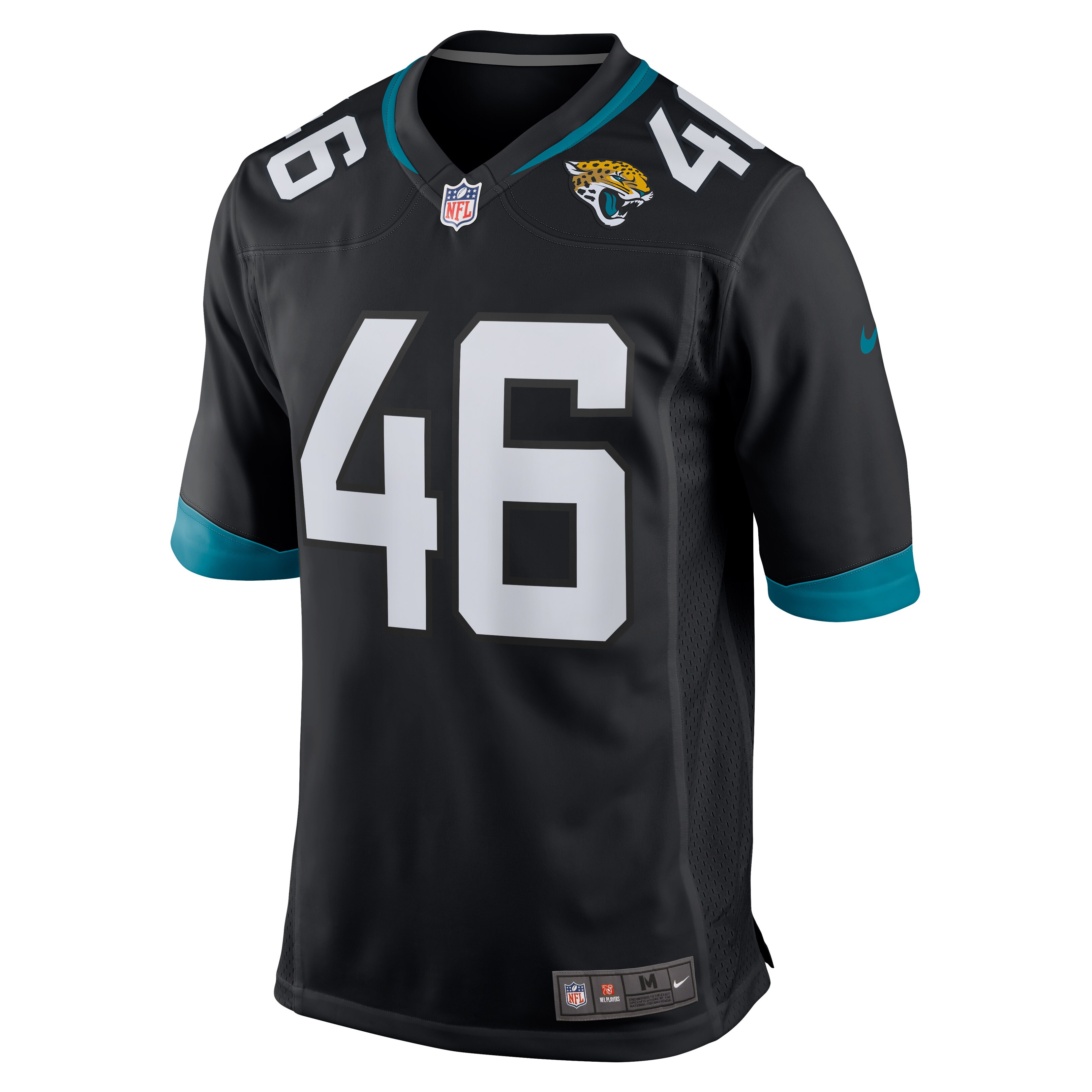 Jacksonville Jaguars Ross Matiscik Black Game NFL Jersey Men's