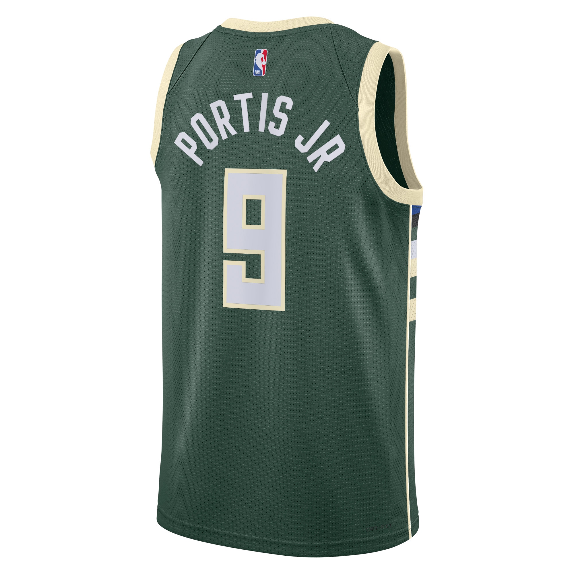 Milwaukee Bucks Icon Edition Swingman Hunter Green Bobby Portis J Unisex NBA Jersey Unisex
