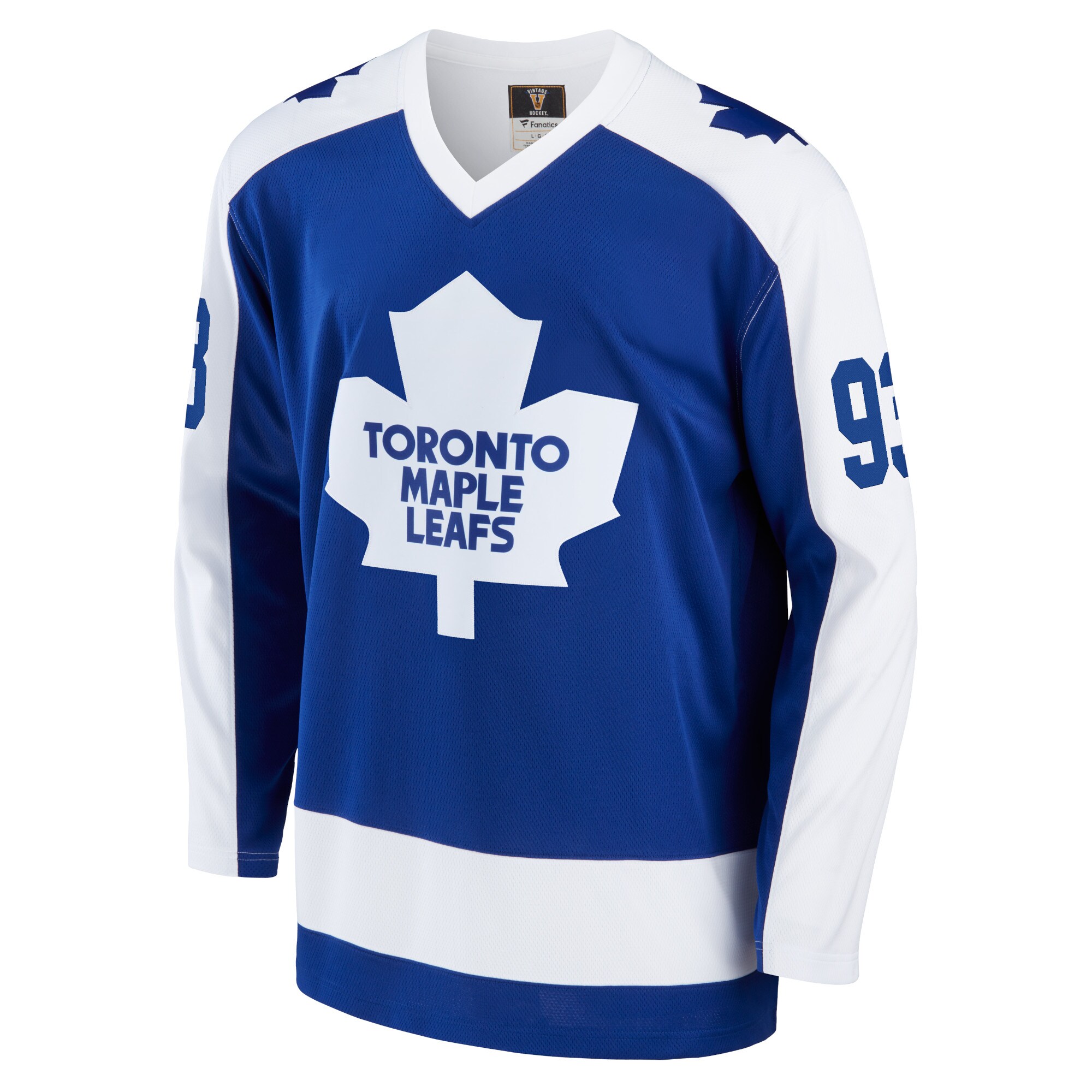 Toronto Maple Leafs Doug Gilmour Blue Breakaway Retired Player NHL Jersey Men's