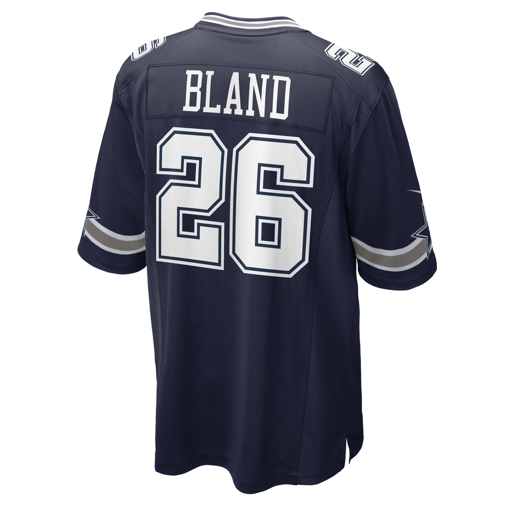 Dallas Cowboys DaRon Bland Navy Player Game NFL Jersey Men's