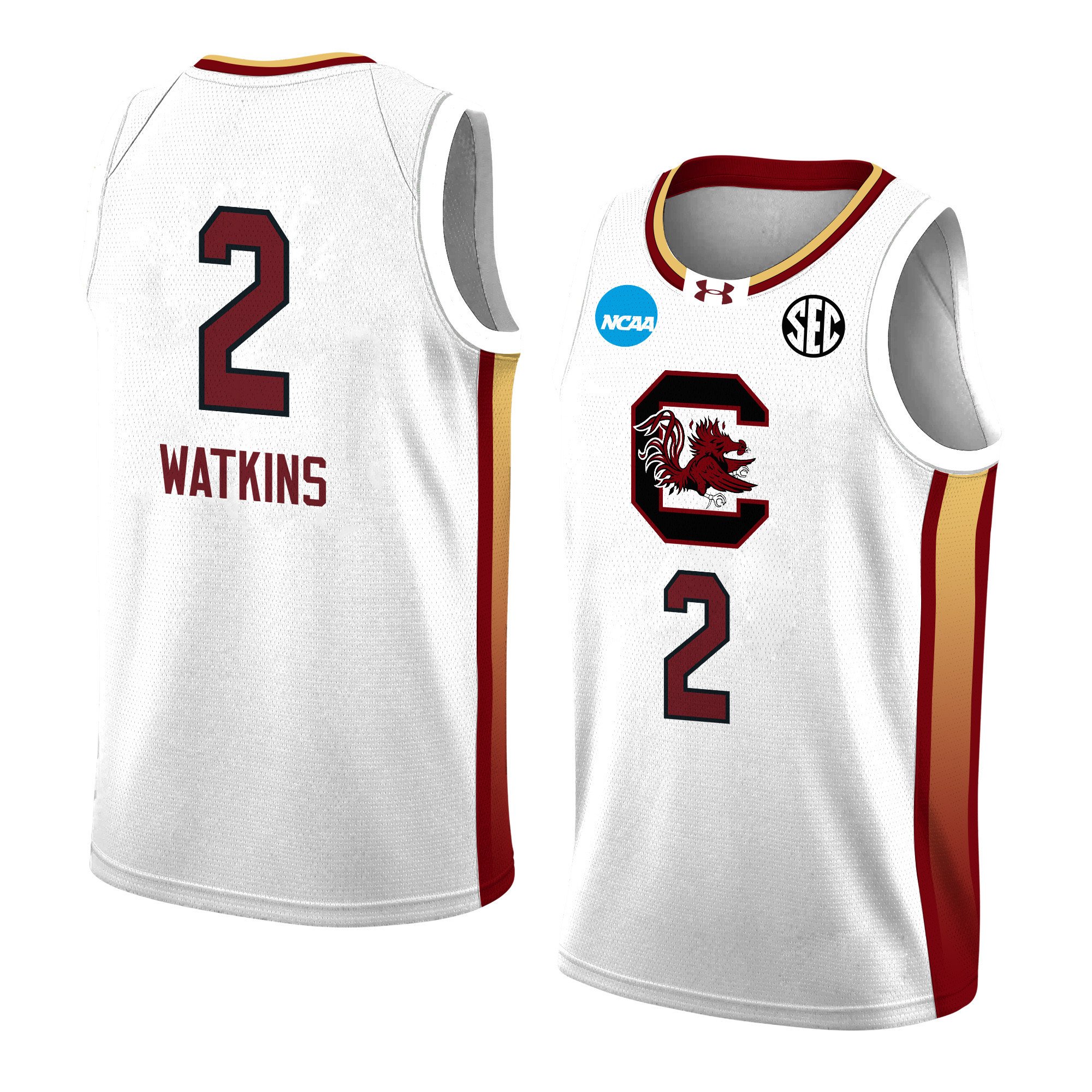 Ashlyn Watkins 2 South Carolina 2024 White Unisex NCAA Jersey Unisex