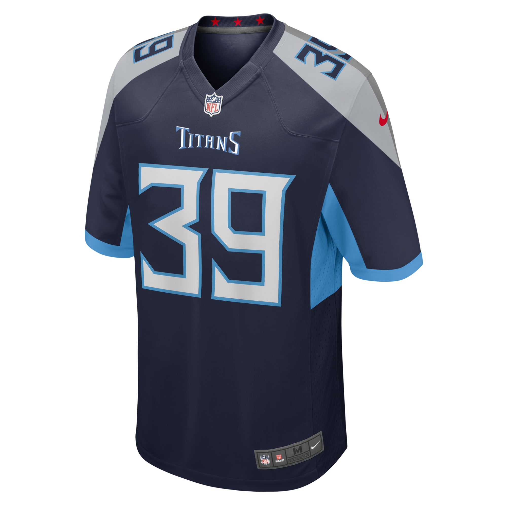 Tennessee Titans Darrell Baker Jr Navy Game NFL Jersey Men's