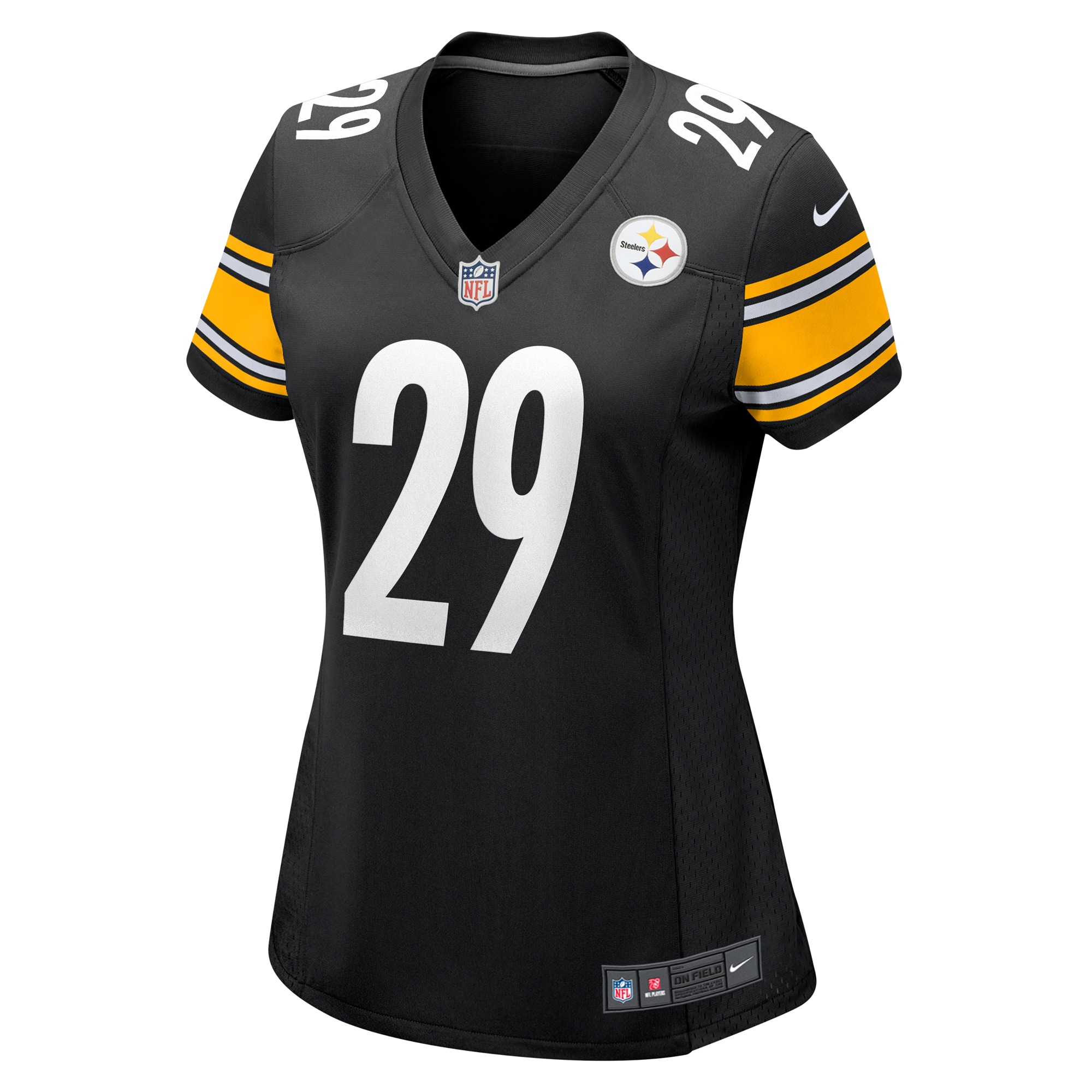 Pittsburgh Steelers Ryan Watts Black Game NFL Jersey Women's