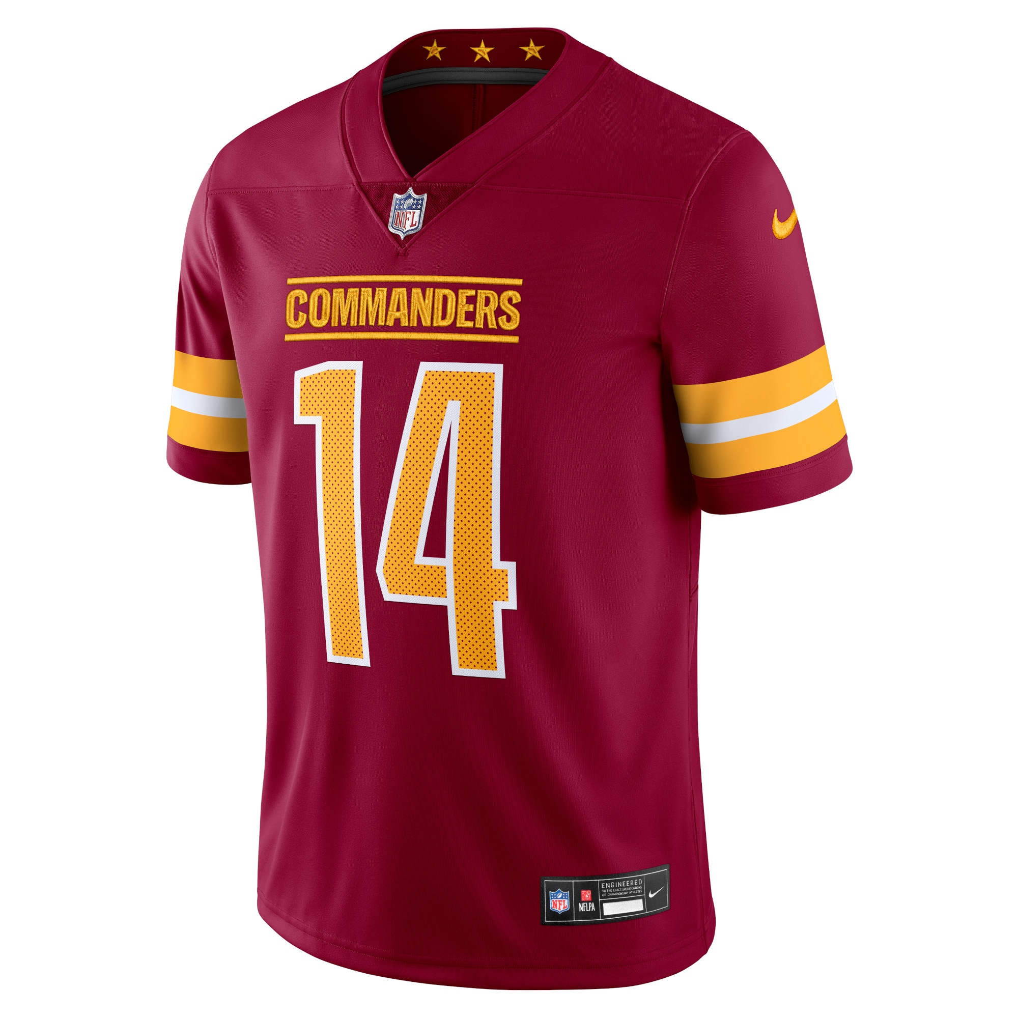 Washington Commanders Sam Howell Burgundy Vapor Untouchable Limited NFL Jersey Men's