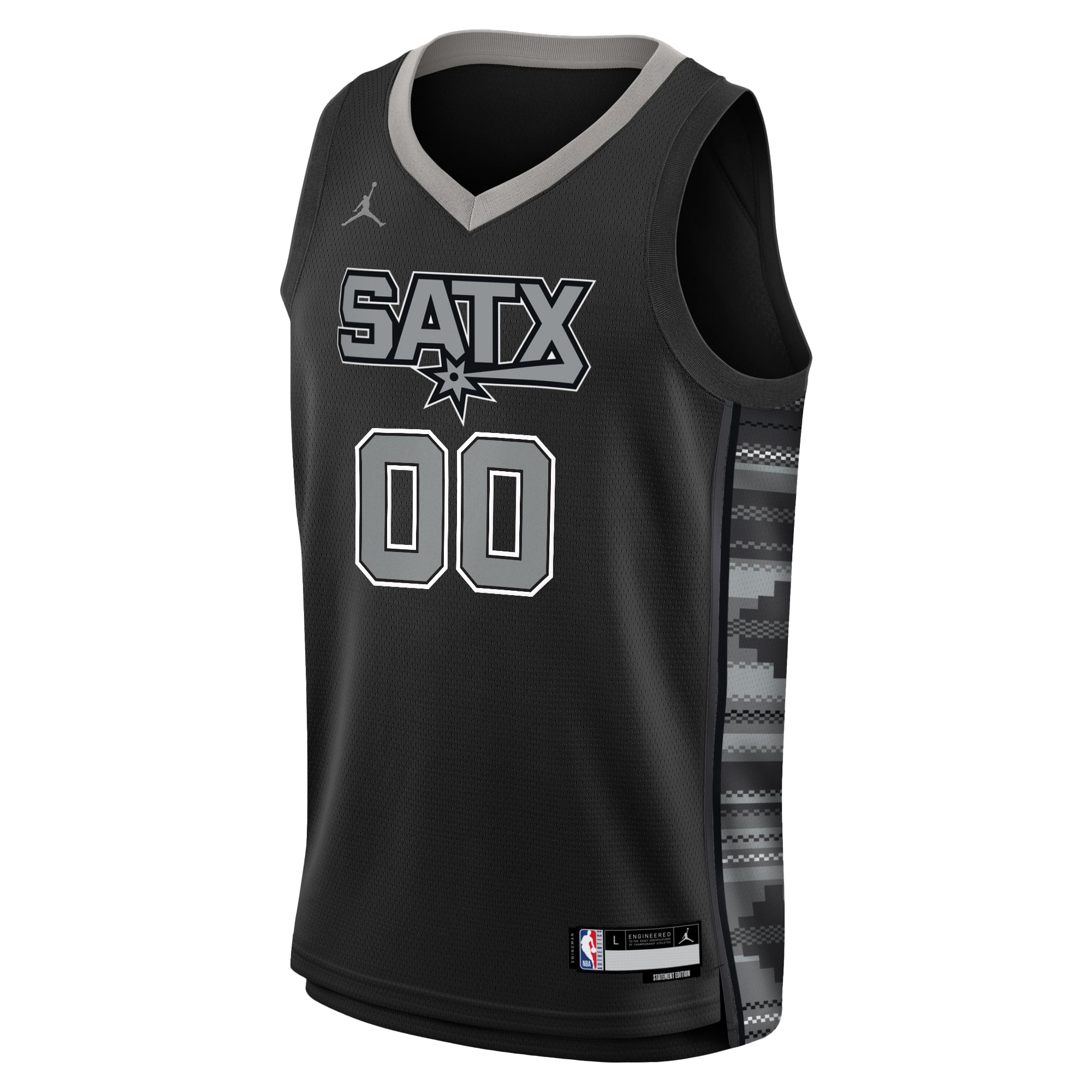 San Antonio Spurs Jordan Statement Edition Swingman Custom NBA Jersey Youth