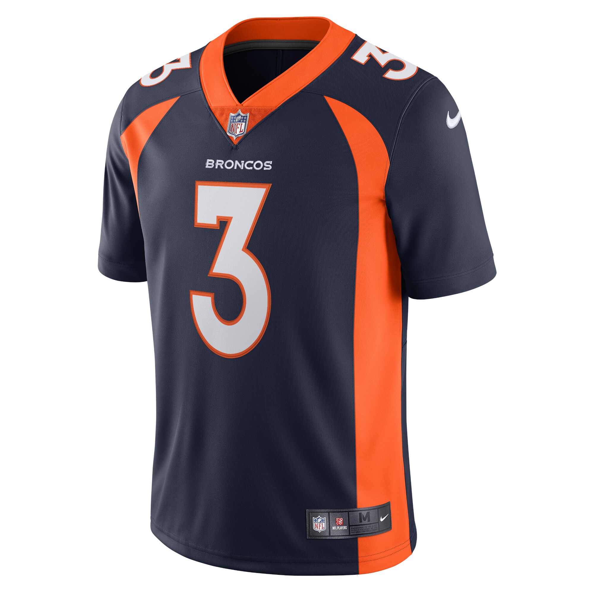 Denver Broncos Russell Wilson Navy Alternate Vapor Limited NFL Jersey Men's